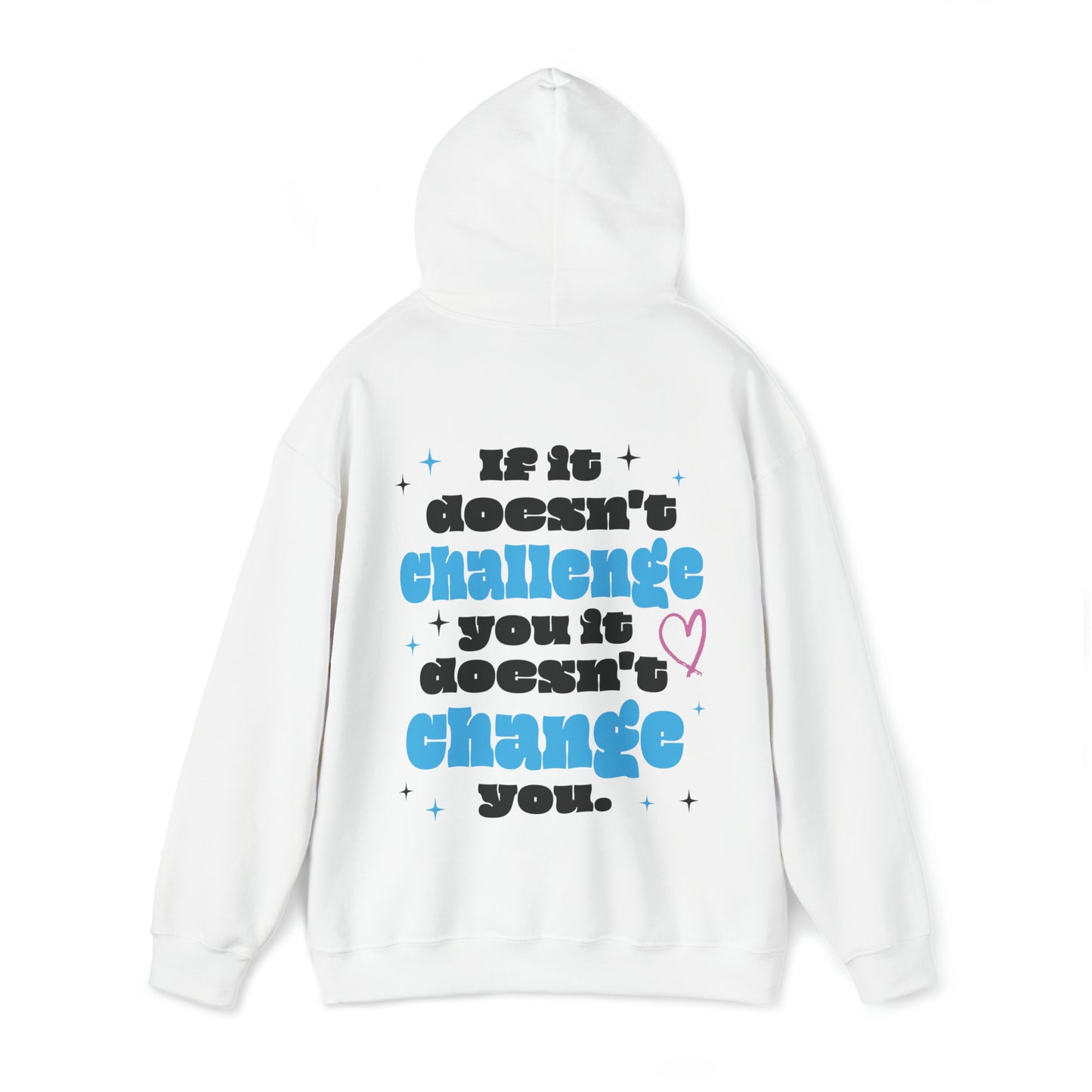 If it doesn't Challenge You Hoodie, Mental Health Sweatshirt, Self Care Sweatshirt, Inspirational Hoodie