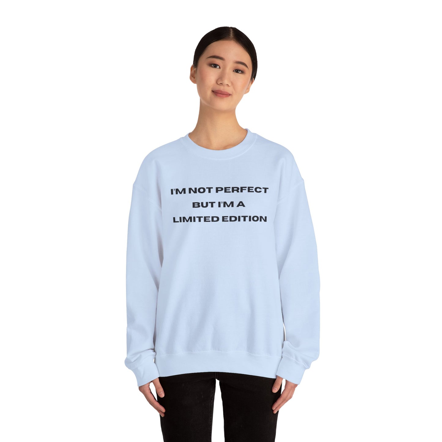 I'm Not Perfect Self Love Sweatshirt, Self Care Sweatshirt, Mental Health Hoodie, Aesthetic Trendy Gift for Friend, Oversized Crewneck