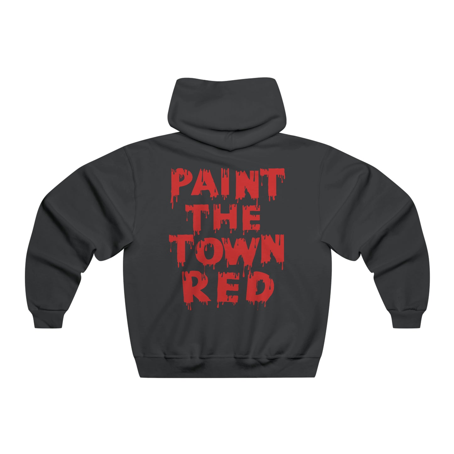 Paint The Town Red Hoodie, Trendy Sweatshirt, Oversized Hoodie, Aesthetic Hoodie