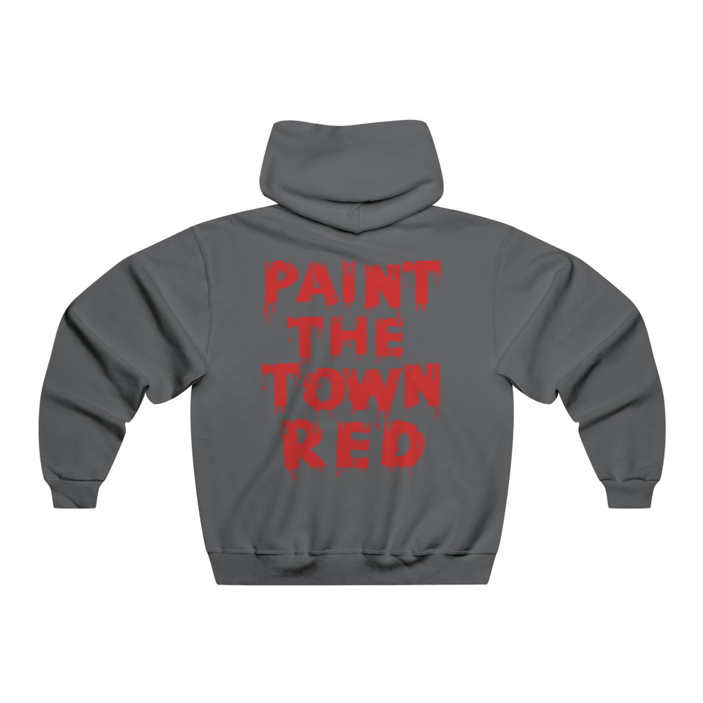 Paint The Town Red Hoodie, Trendy Sweatshirt, Oversized Hoodie, Aesthetic Hoodie