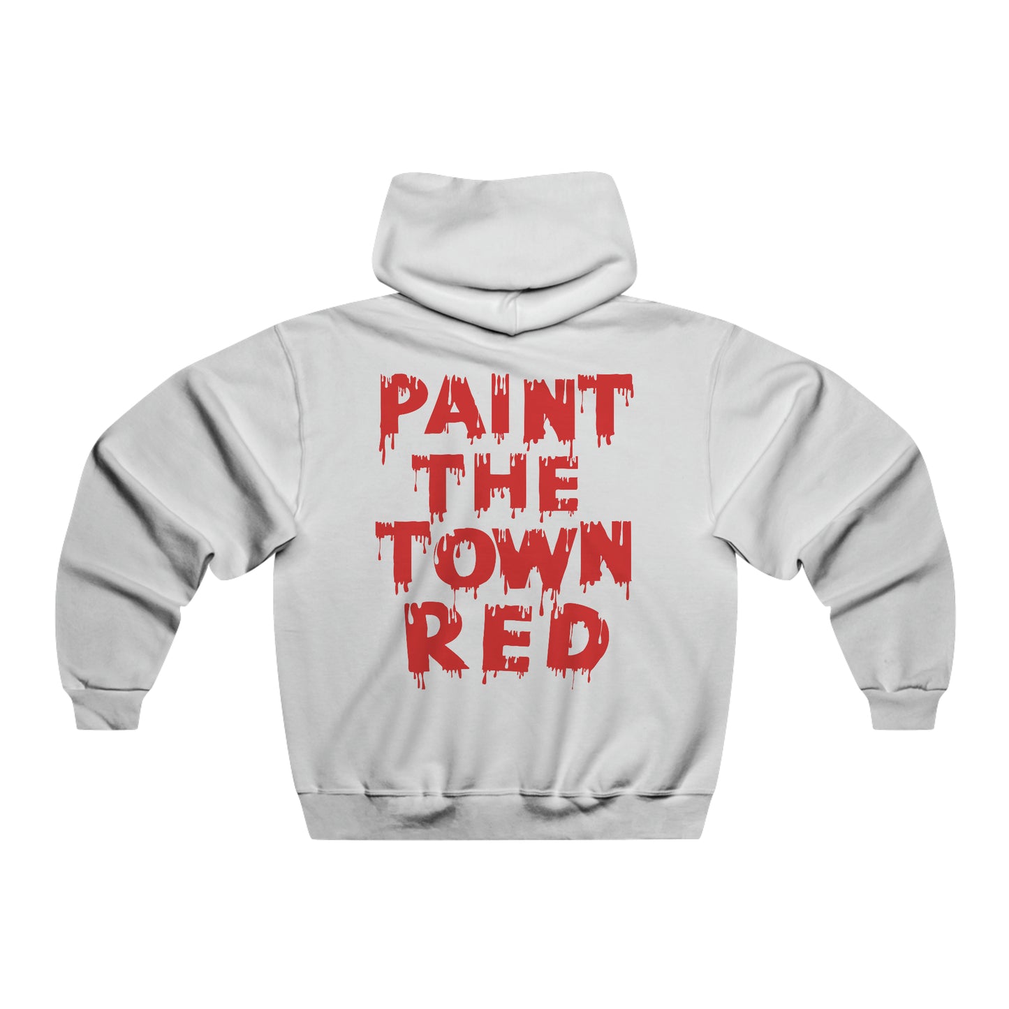 Paint The Town Red Hoodie, Trendy Sweatshirt, Oversized Hoodie, Aesthetic Hoodie