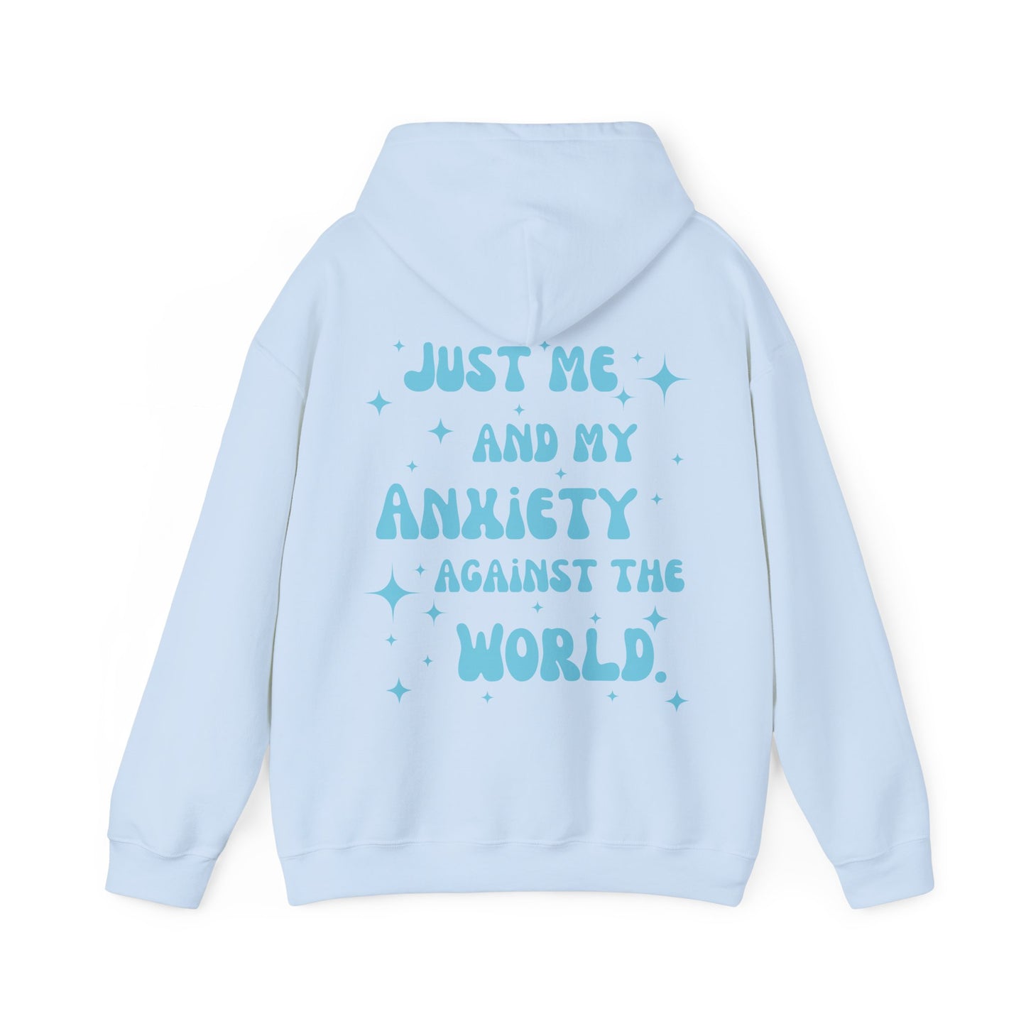 Me and My Anxiety Hoodie, Mental Health Sweatshirt, Self-Care Gift for Friend, VSCO Aesthetic Trendy Oversized, Therapist Shirt, Tik Tok