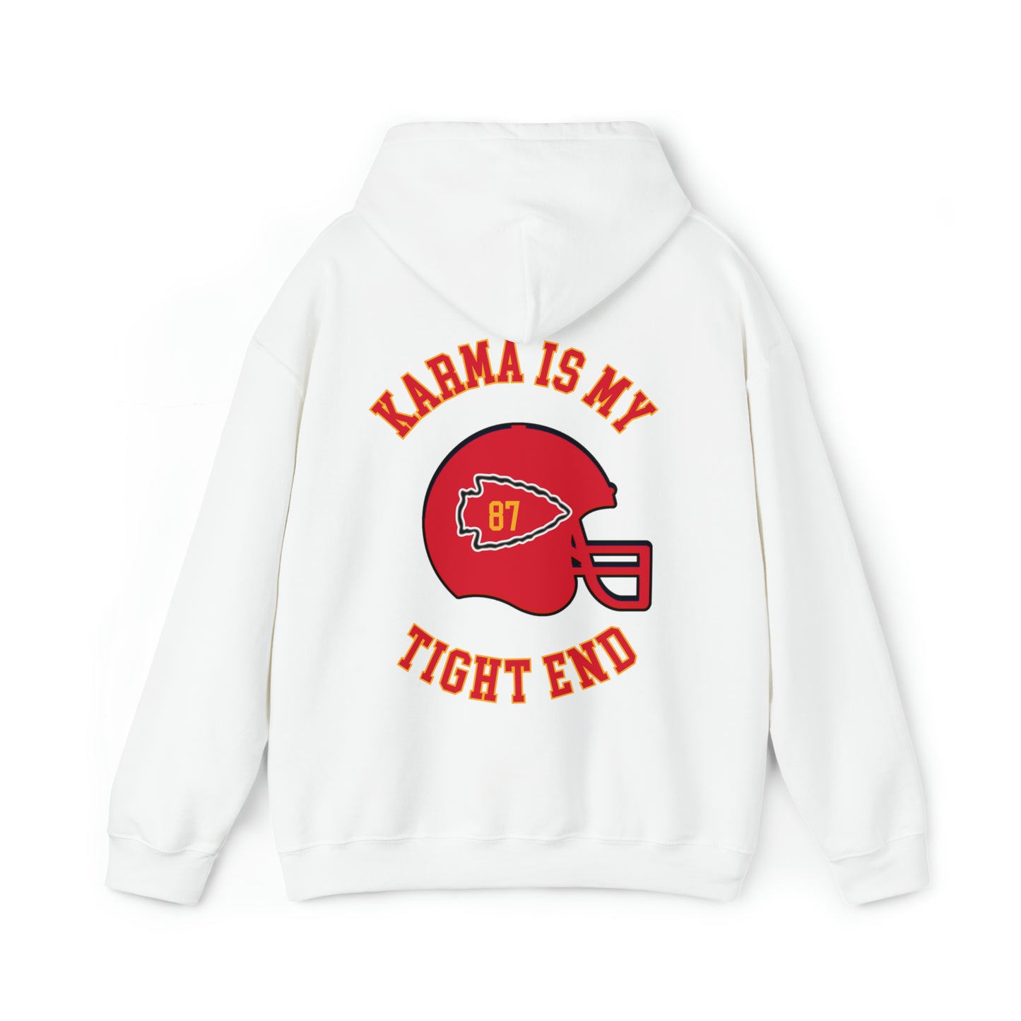 Taylor and Kelce, Karma is My Tight End Sweatshirt, In My Red Era Hoodie