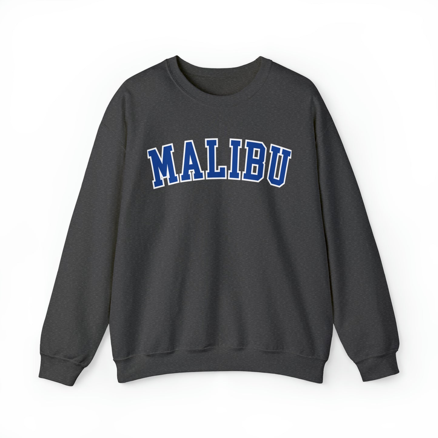 MALIBU Sweatshirt, College Sweatshirt, University Crewneck, Oversized Sweatshirt, Trendy Aesthetic Sweatshirt, VSCO Sweatshirt