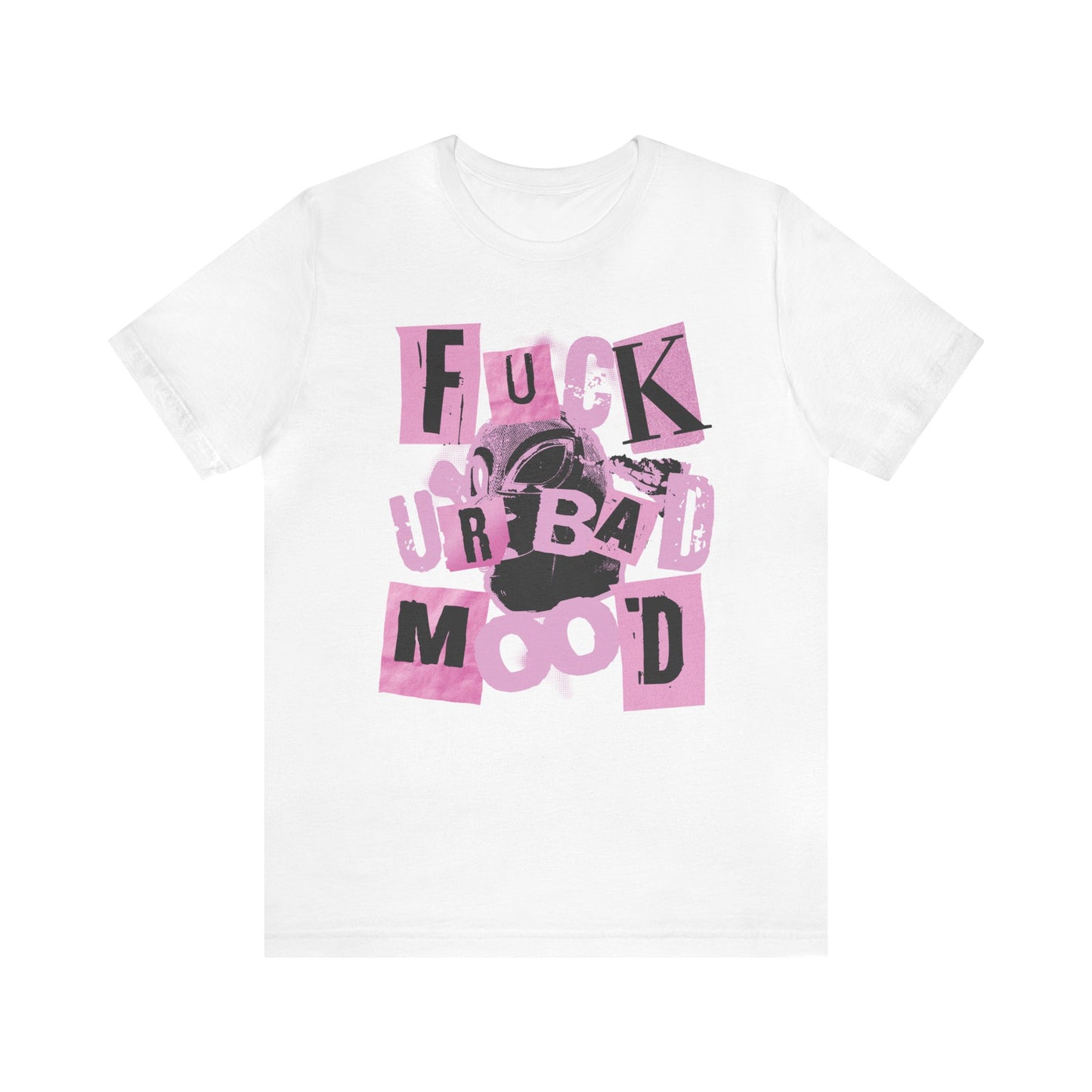 Eff Your Bad Mood Shirt, Funny Graphic Shirt, Mental Health Happiness Tee, Aesthetic Trendy Oversized Shirt, VSCO Tik Tok Gift