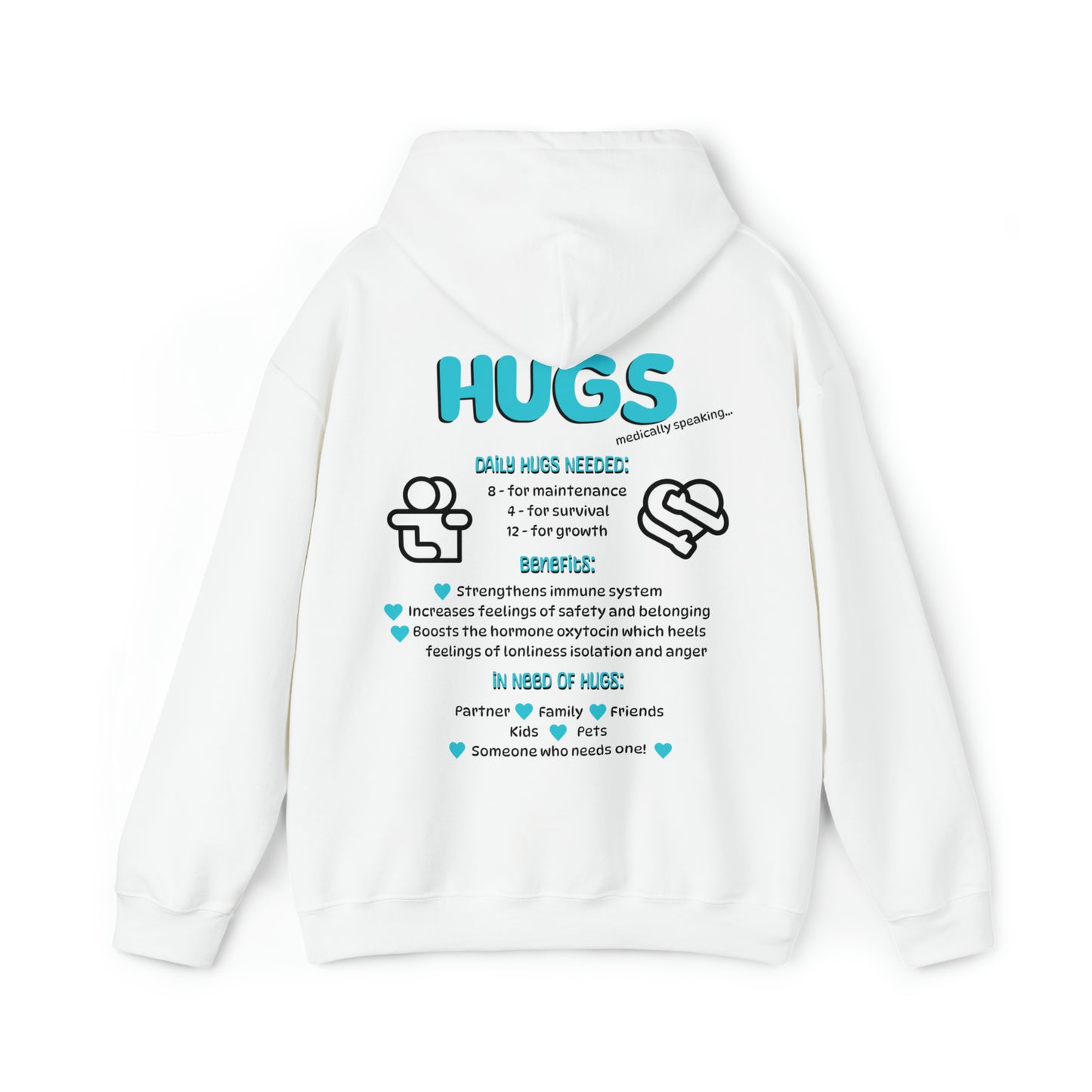 Mental Health Hugs Hoodie, VSCO Love Sweatshirt, Aesthetic Trendy Oversized Hoodies, Mental Health Matters Sweatshirt, Tik Tok Hoodie Gift