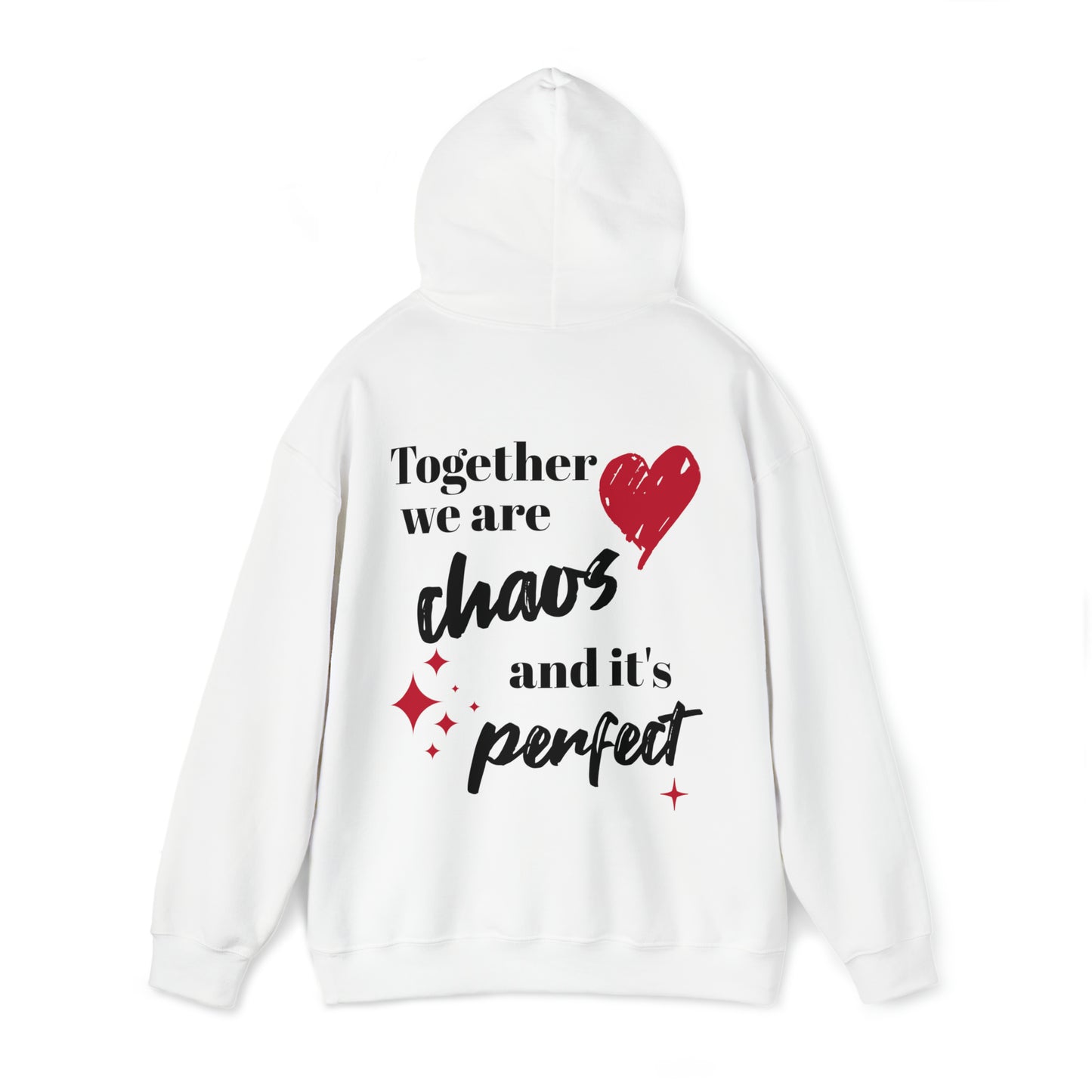 Together We Are Chaos Hoodie, Aesthetic Hoodies, Trendy Oversized Sweatshirts, Quote Sweatshirt