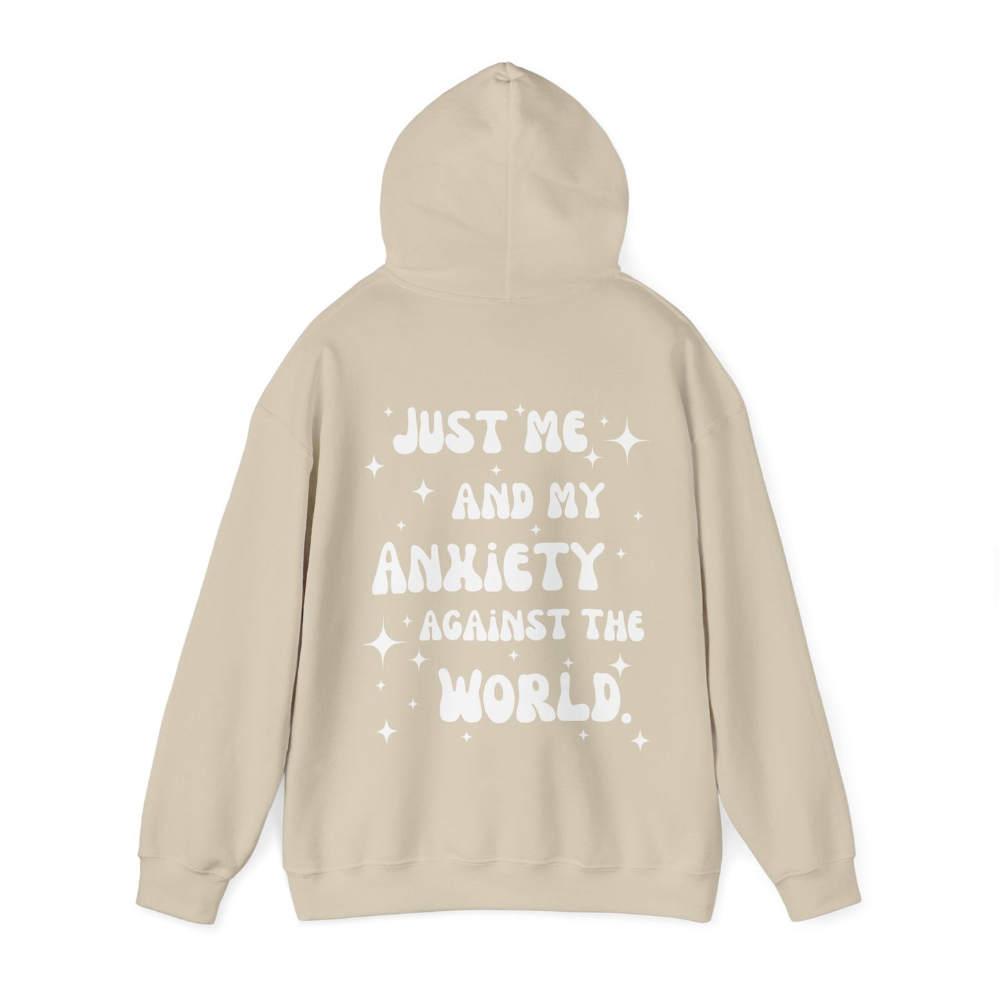 Me and My Anxiety Hoodie, Mental Health Sweatshirt, Self-Care Gift for Friend, VSCO Aesthetic Trendy Oversized, Therapist Shirt, Tik Tok