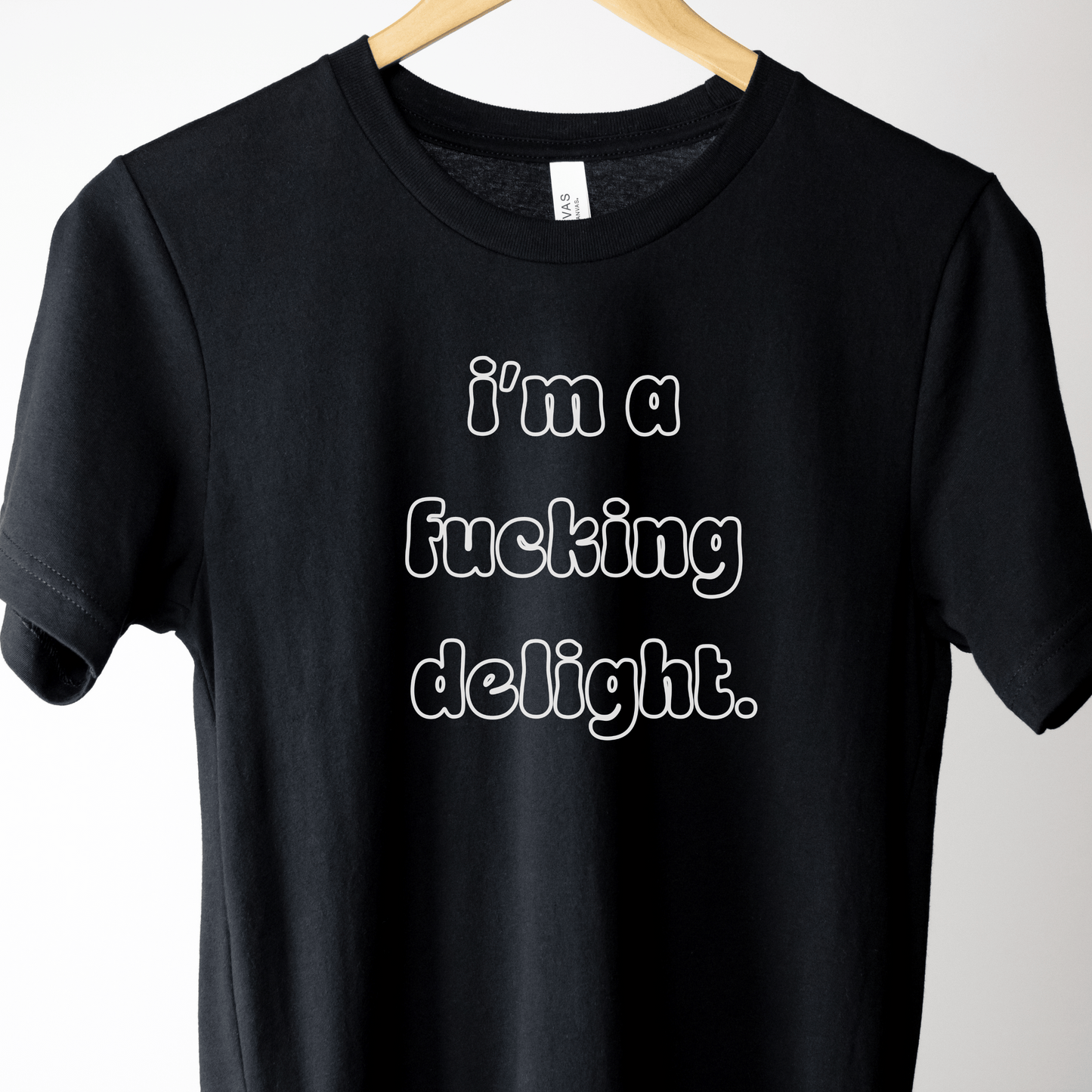 I'm A Delight Tshirt, Aesthetic Trendy Oversized Shirt