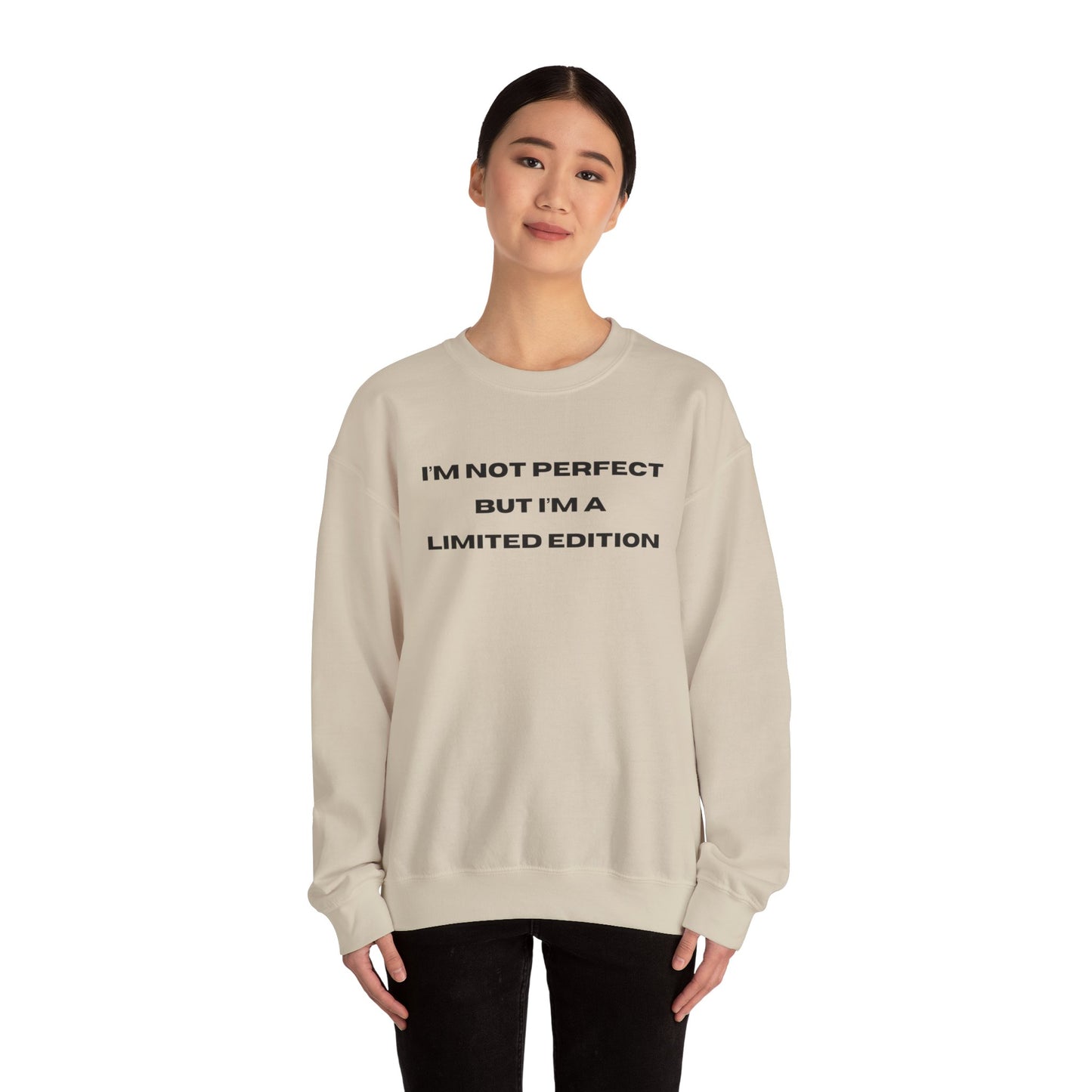 I'm Not Perfect Self Love Sweatshirt, Self Care Sweatshirt, Mental Health Hoodie, Aesthetic Trendy Gift for Friend, Oversized Crewneck