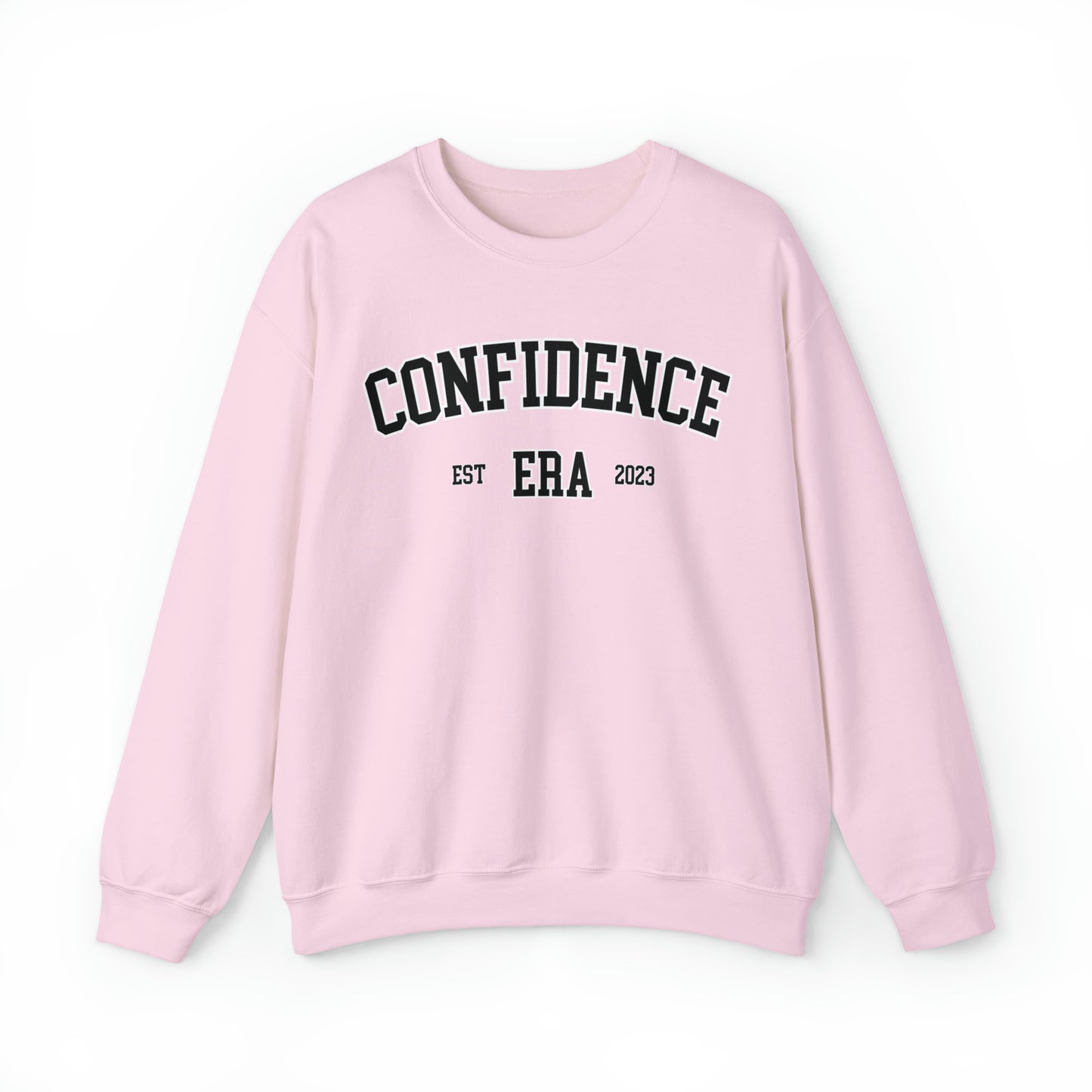 Inspiration Motivation College Sweatshirt, In My Confidence Era Aesthetic Trendy Sweatshirt, University Crewneck, Oversized Sweatshirt