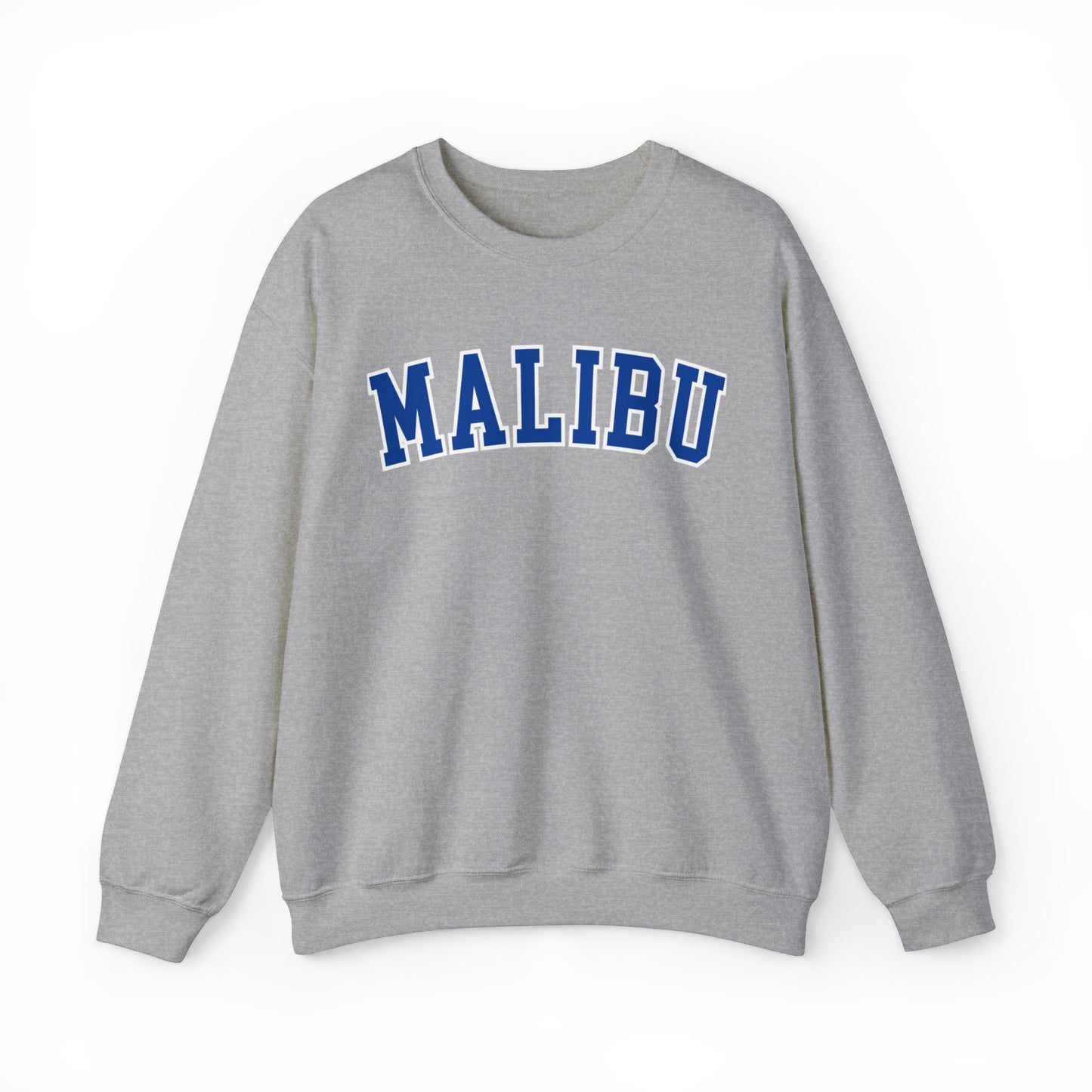 MALIBU Sweatshirt, College Sweatshirt, University Crewneck, Oversized Sweatshirt, Trendy Aesthetic Sweatshirt, VSCO Sweatshirt