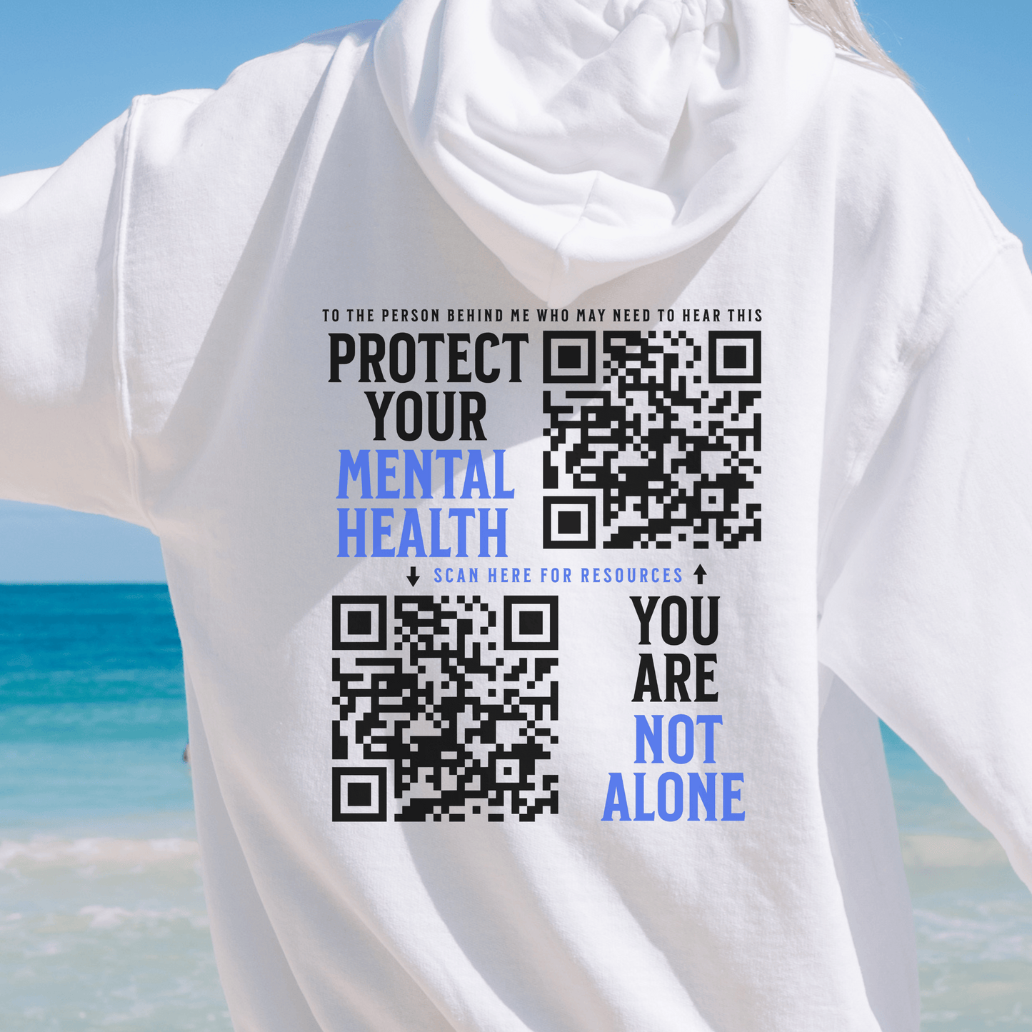 Protect Your Mental Health Hoodie, Mental Health Sweatshirt