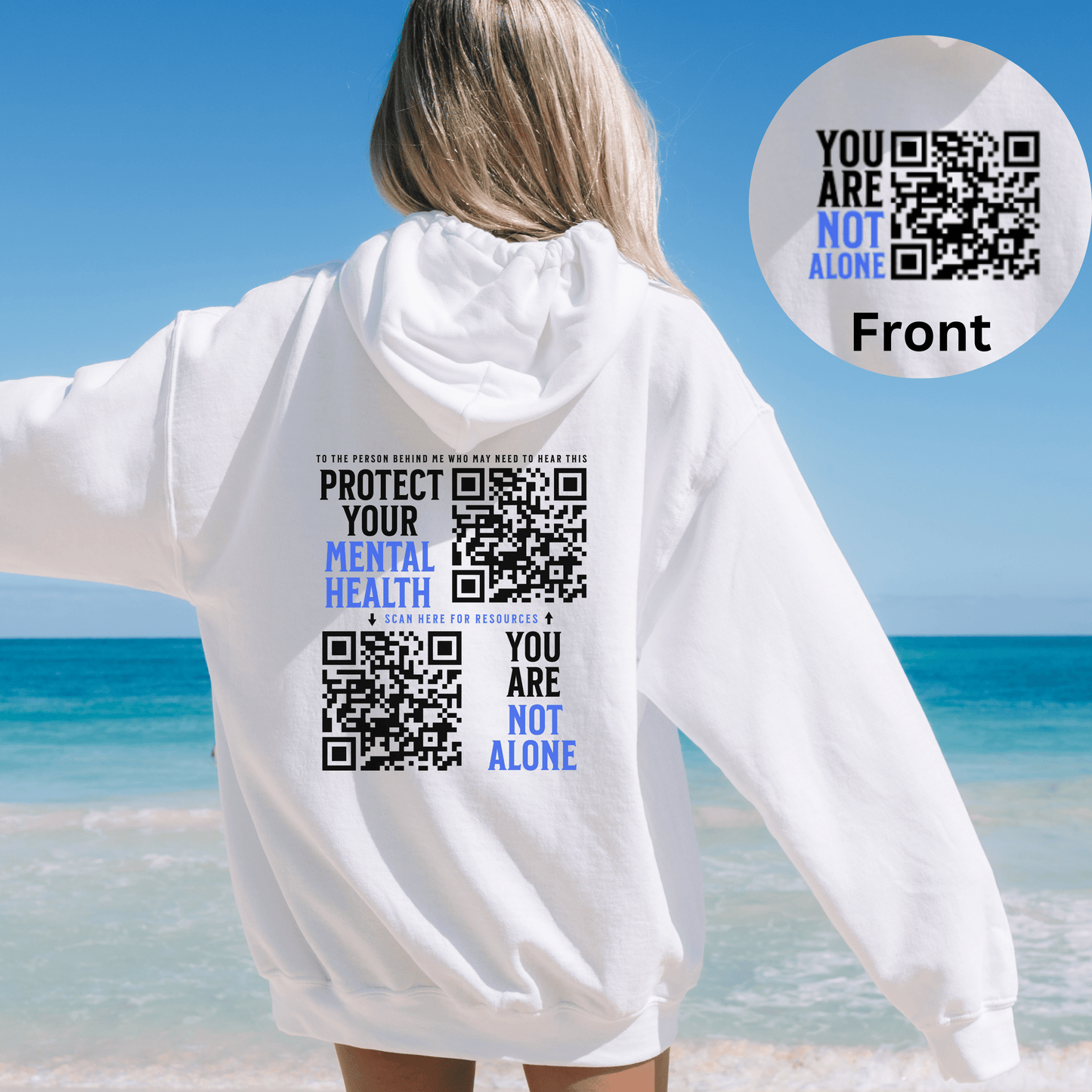 Protect Your Mental Health Hoodie, Mental Health Sweatshirt