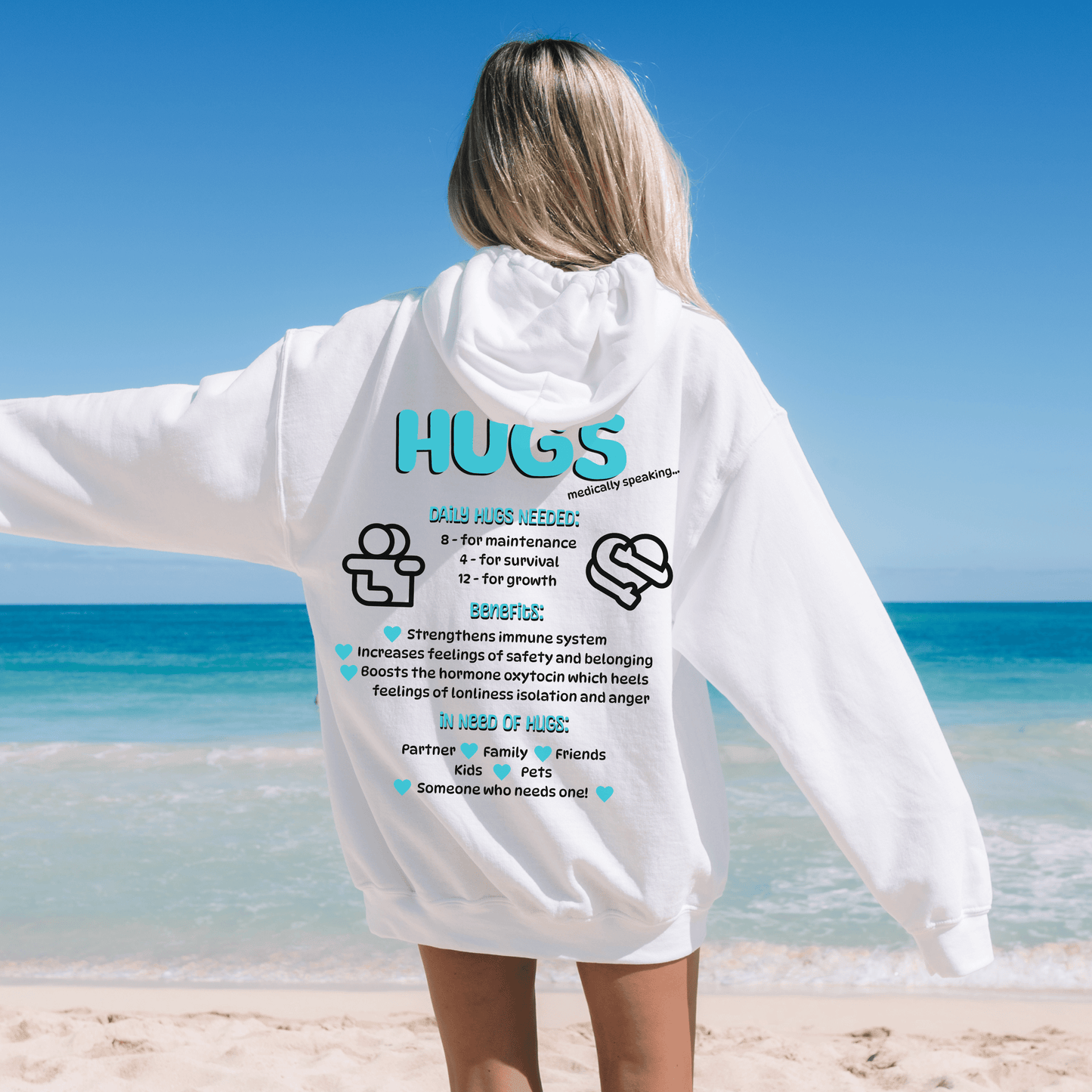 Mental Health Hugs Hoodie, VSCO Love Sweatshirt, Aesthetic Trendy Oversized Hoodies, Mental Health Matters Sweatshirt, Tik Tok Hoodie Gift