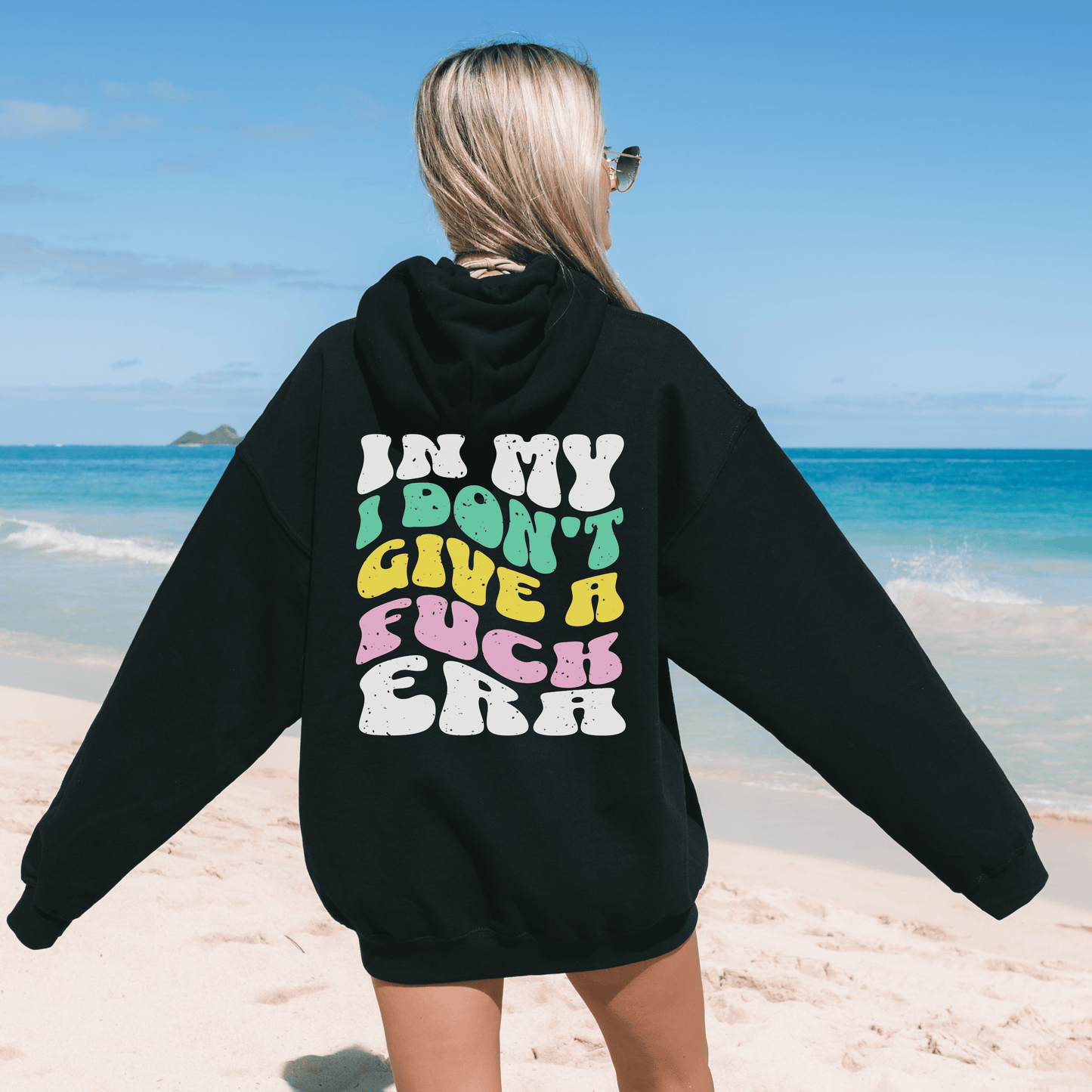 I Don't Give A Eff Era, Empowerment Hoodie, Aesthetic Trendy Oversized Crewneck Sweatshirt, Mental Health Sweatshirt, Funny Hoodie