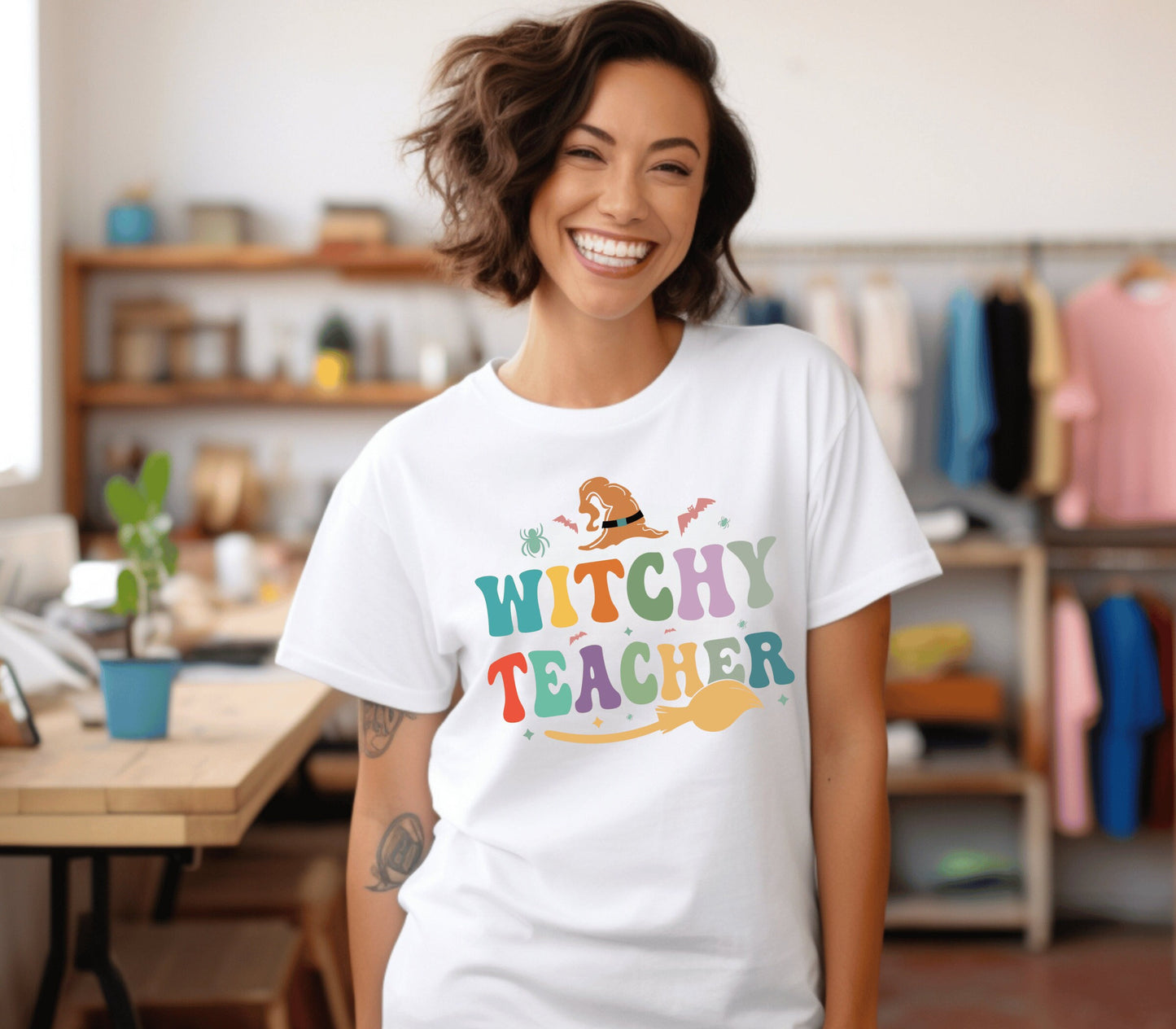 Halloween Teacher Shirts ForTeacher Halloween Tee Gifted Teacher Giftful Fall Shirt For Teacher  Halloween Teachers Gifts First Day School