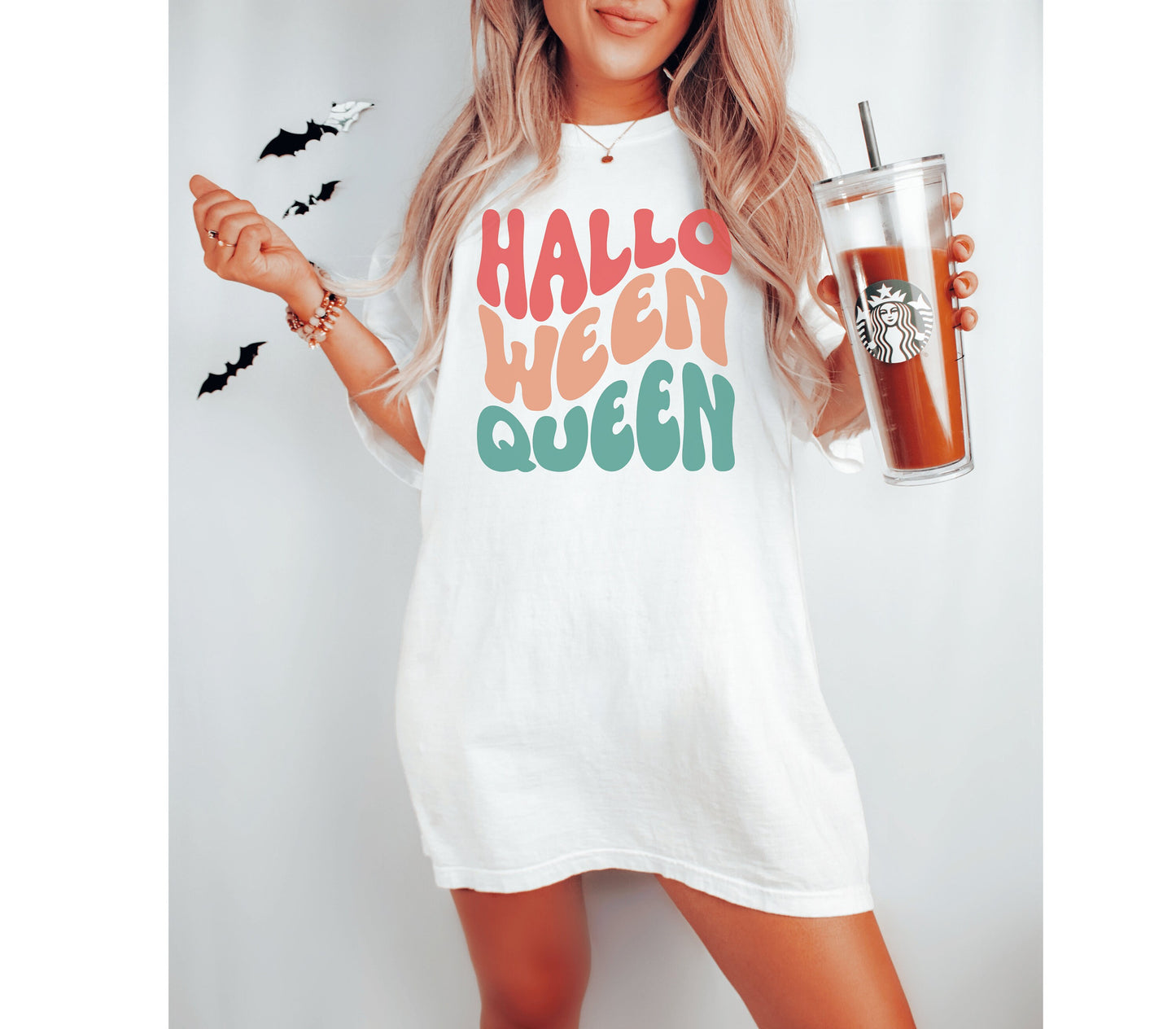 Halloween Shirt Retro Halloween Shirte Hallow Queen Halloween Gift For Halloween Tee Gifted Fall Shirt Cute Halloween Shirt Spookie Season