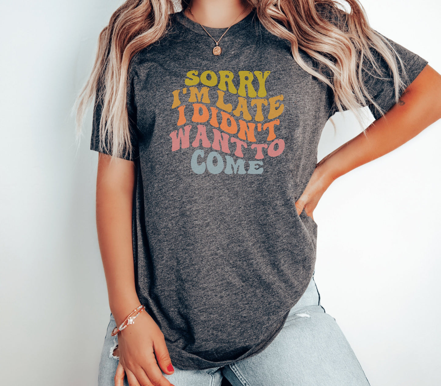 Funni TShirt Sarcastive Funny Shirt Wavy Text Shirt Wavy Words Shirt Retro Wavy Font Shirt Funni Fall Shirt Funni Shirt TShirt Giftful Funny