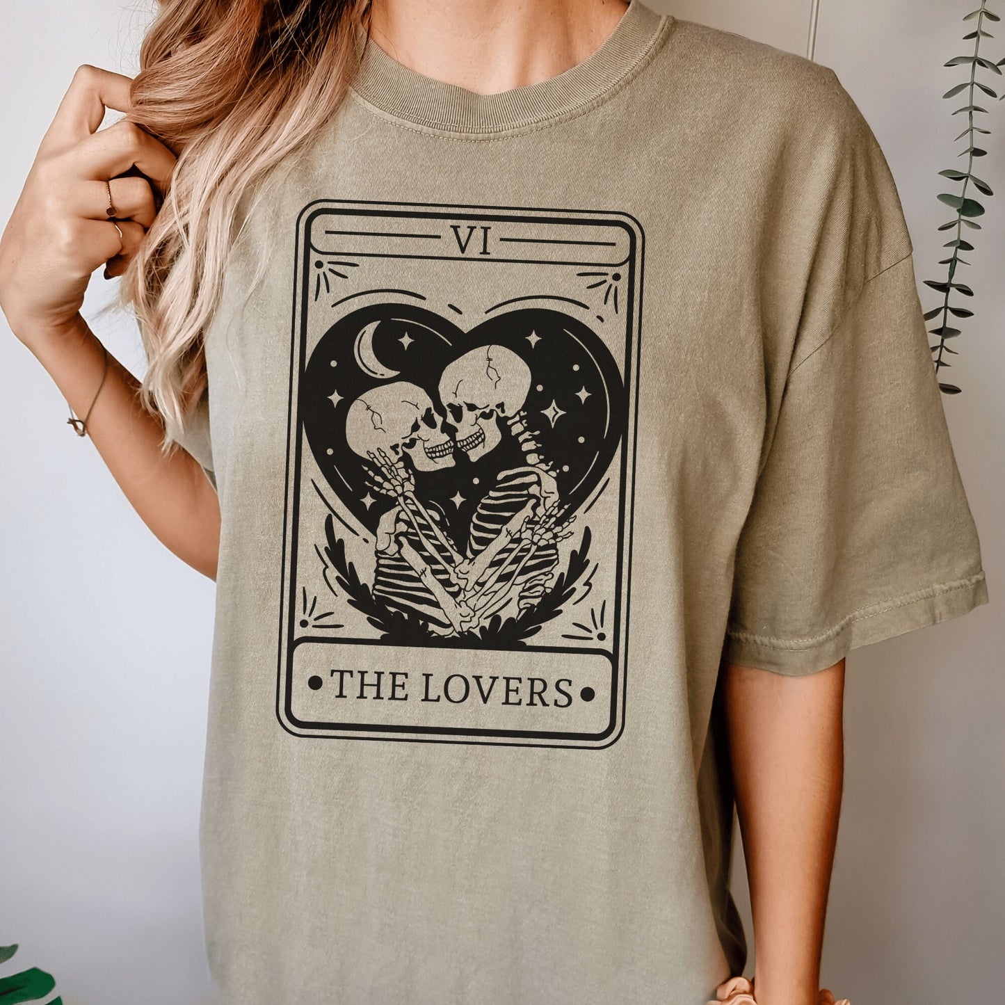 Skeleton Tarot Card Sweatshirt Halloween Couple Gift Boyfriend Gift Tarot Card Boyfriend Shirt Tarot Gifts Tarot Card Gift Dating Couple