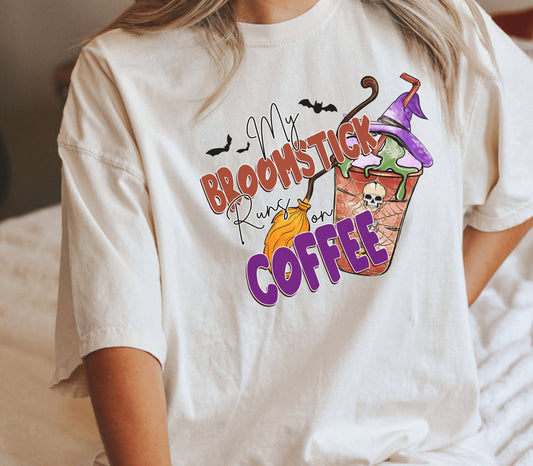 Halloween ComfortColor Coffee Lover Halloween Shirt Mom Coffee Shirt Coffee Halloween Gift Coffee Drink Shirt Halloween Fall Coffee Shirt