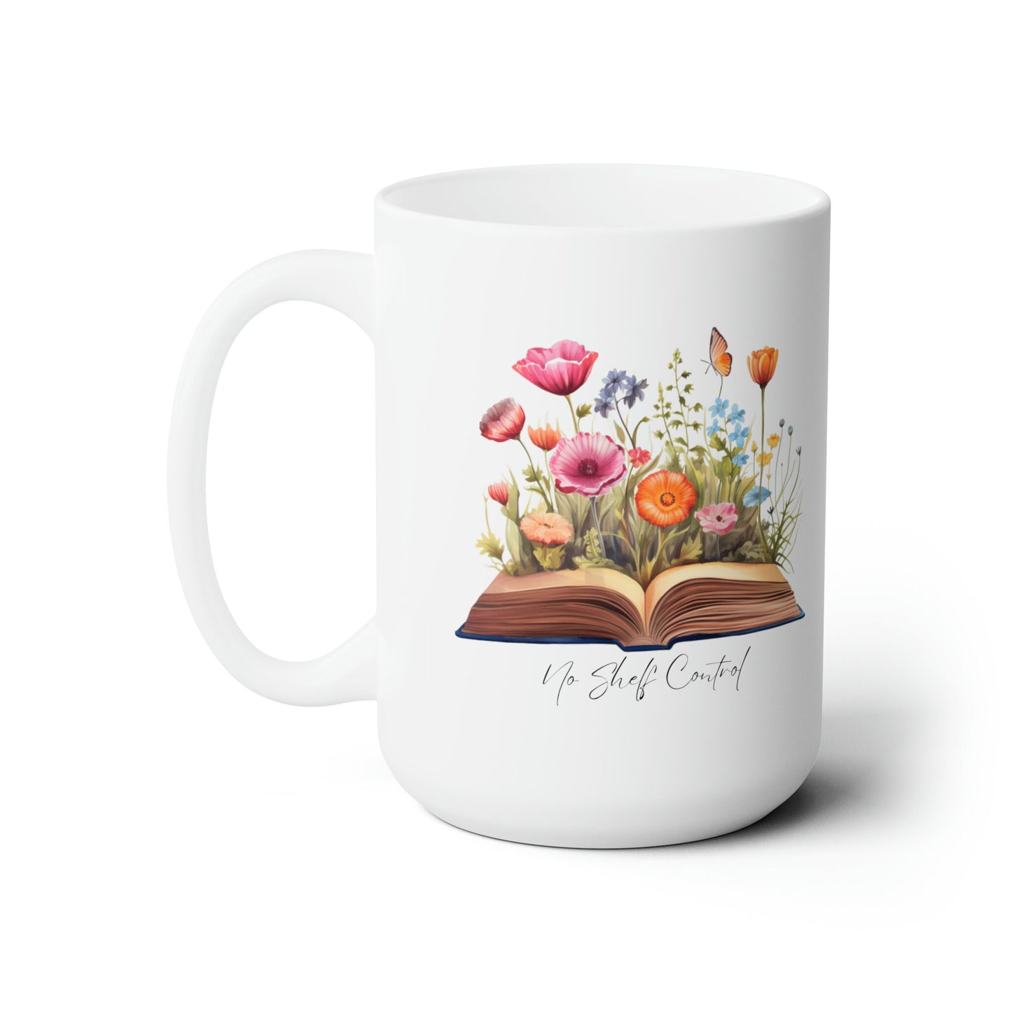 Book People Wildflower Mug Gift Book Person Aesthetics Lover Giftful Cup Bookish Mug Bookworm Gifts for Books Lovers Flowers Accessories