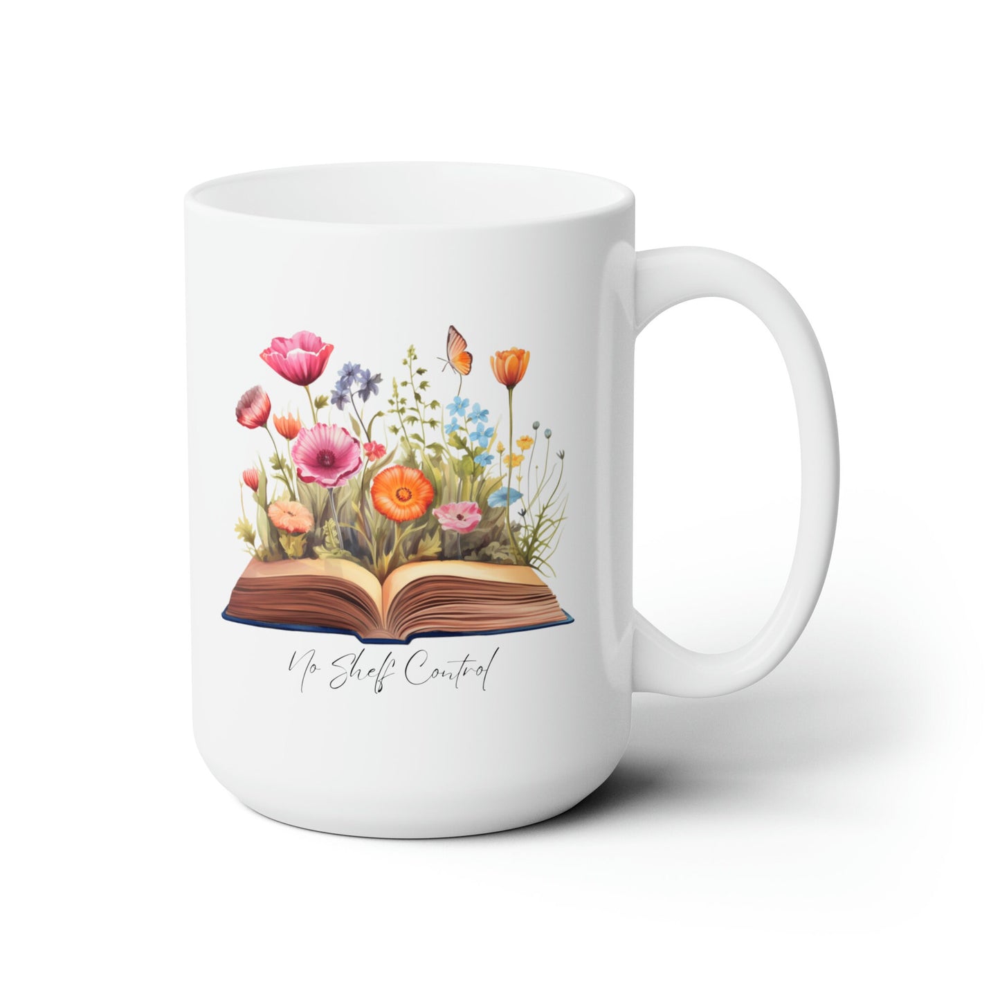 Book People Wildflower Mug Gift Book Person Aesthetics Lover Giftful Cup Bookish Mug Bookworm Gifts for Books Lovers Flowers Accessories