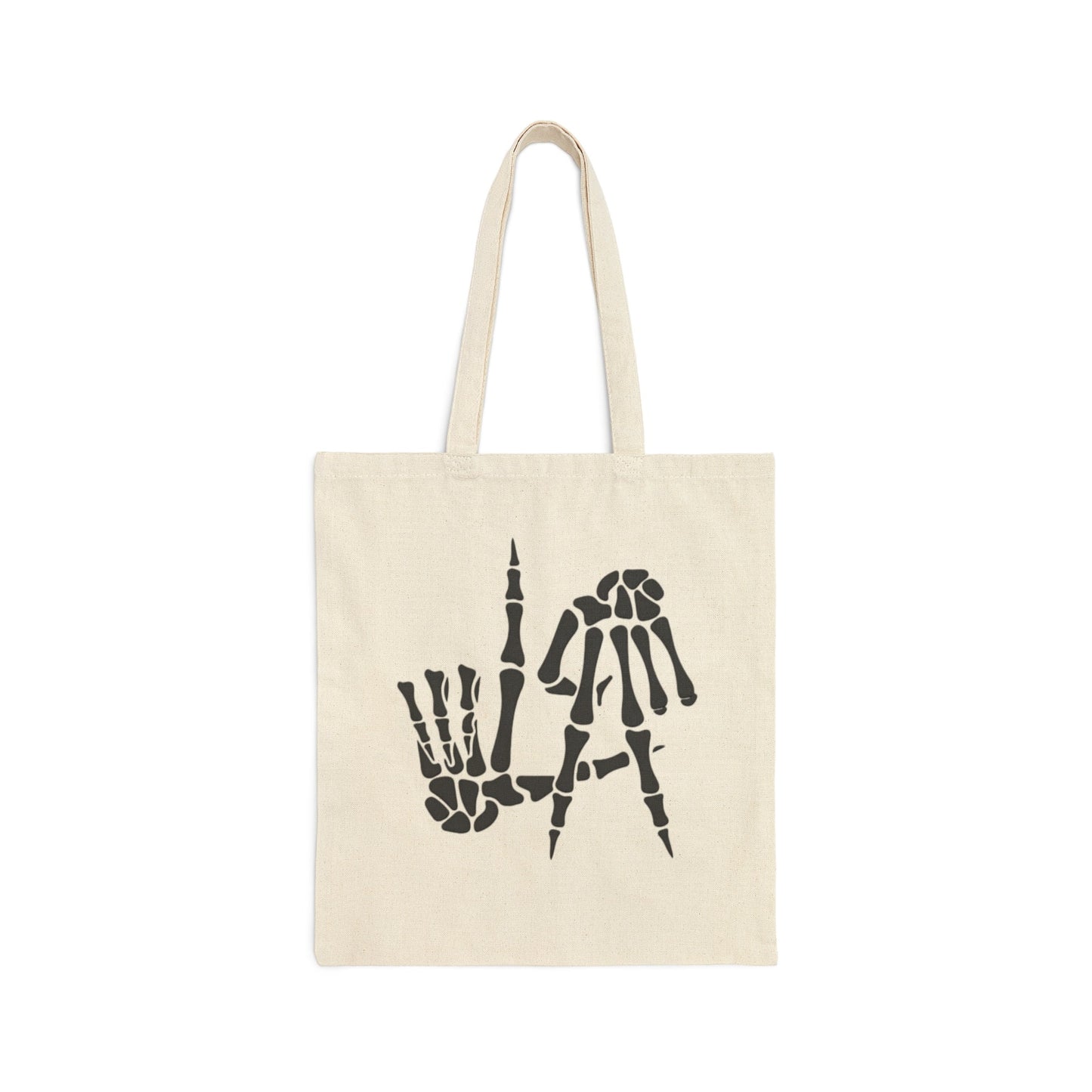 Halloween Skeleton Totebag Large Skeleton Tote Bag Cu-tee Los Angeles Halloween Tote Seasonal Vibes Spooky Season Vibes Skeleton