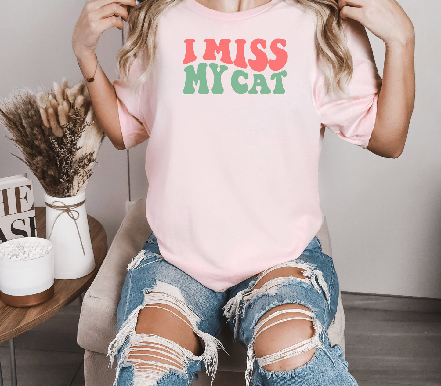 Funni Cat TShirt Sarcastive Funny Shirt Wavy Text Shirt Wavy Words Shirt Retro Wavy Font Shirt Funni Fall Shirt Funni Shirt TShirt Giftful