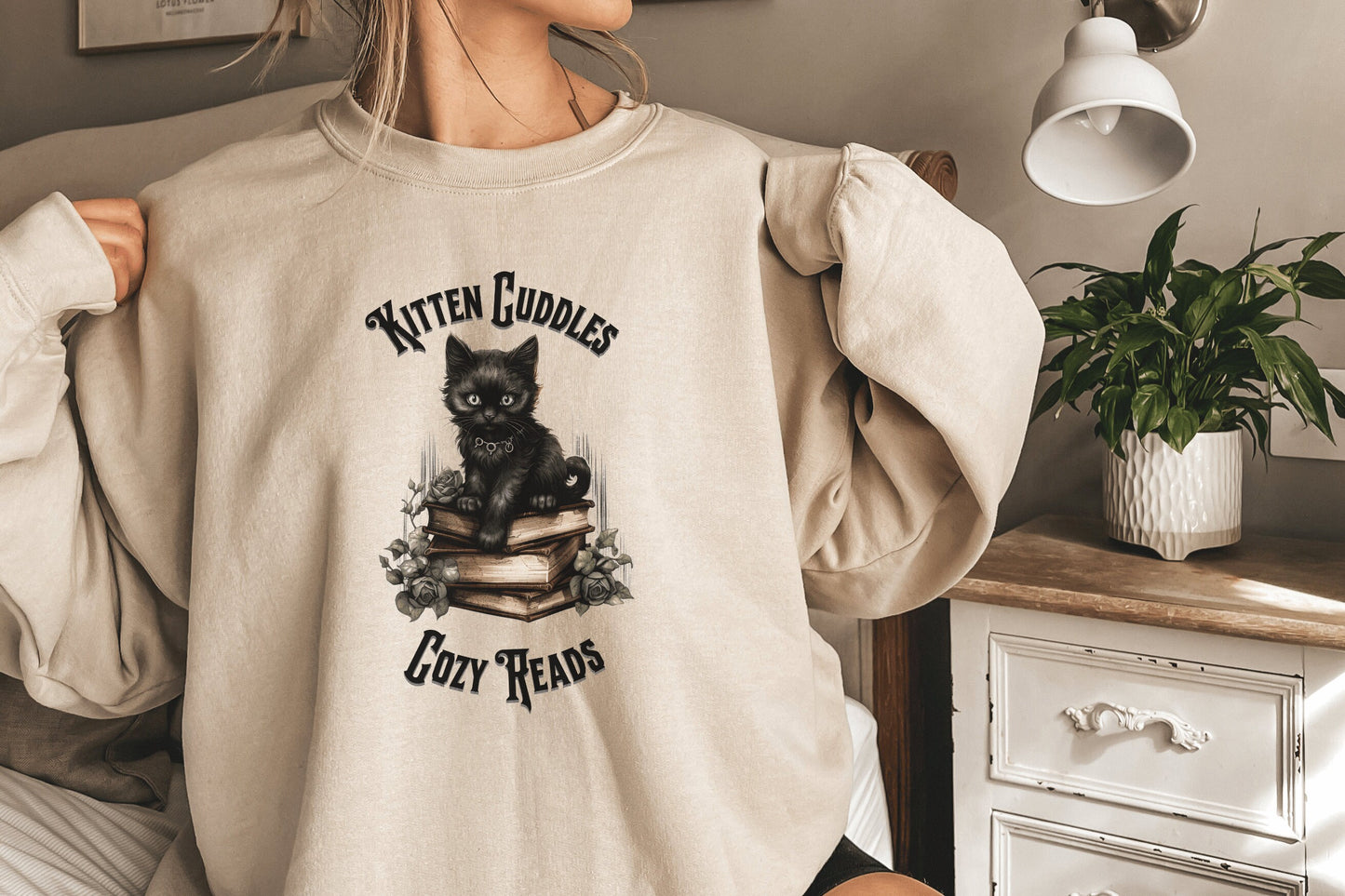 Book Lover Sweatshirt Halloween Bat Book Fully Gifted Dark Book Sweatshirt Bookish Whimsi Goth Gift Whimsigoth Clothing Goth Goths Gothic