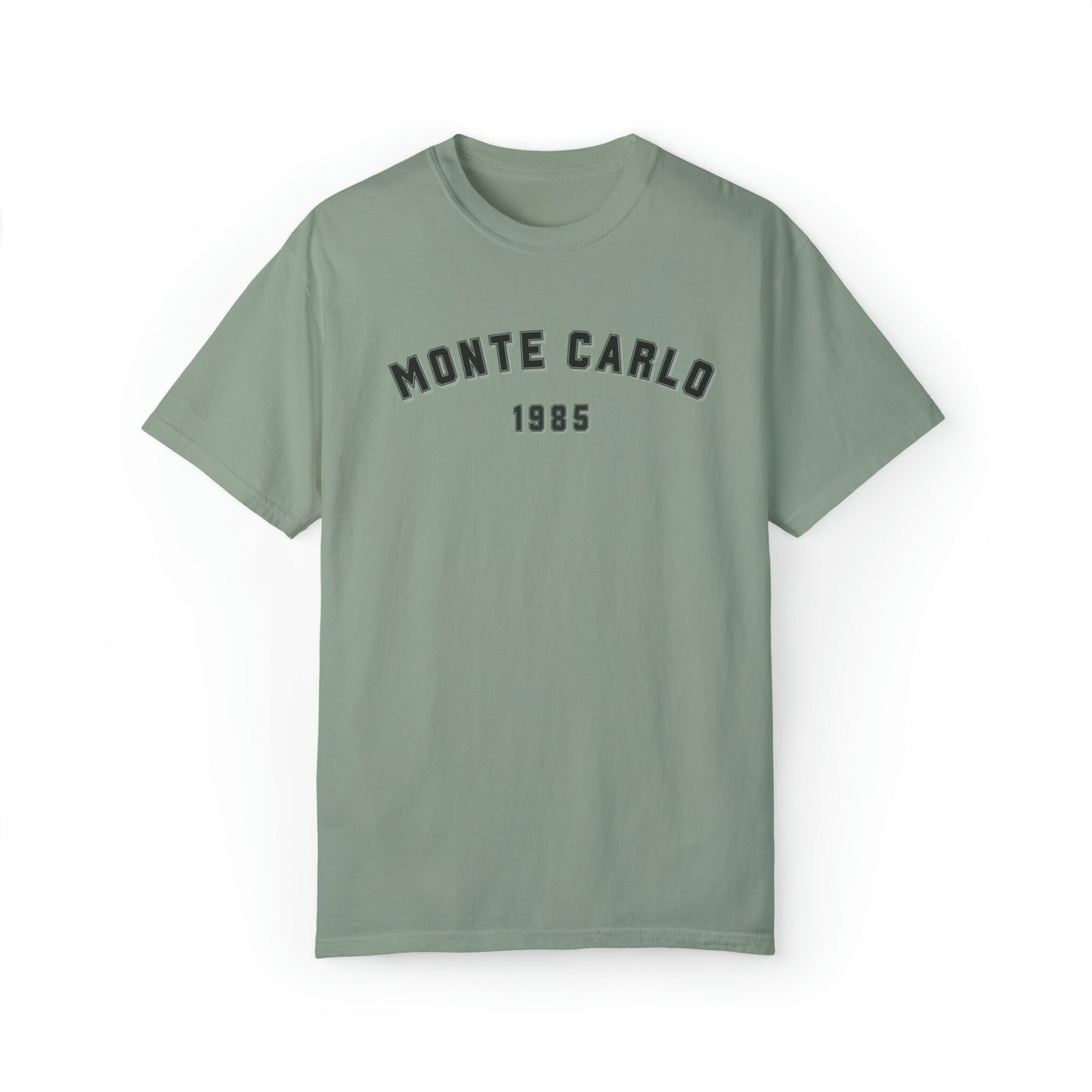 Comfort Colors Monte Carlo Shirt, Location College TShirt, Traveler Shirt, Monaco Gift, Monte Carlo Tee, Europe T Shirt 2023