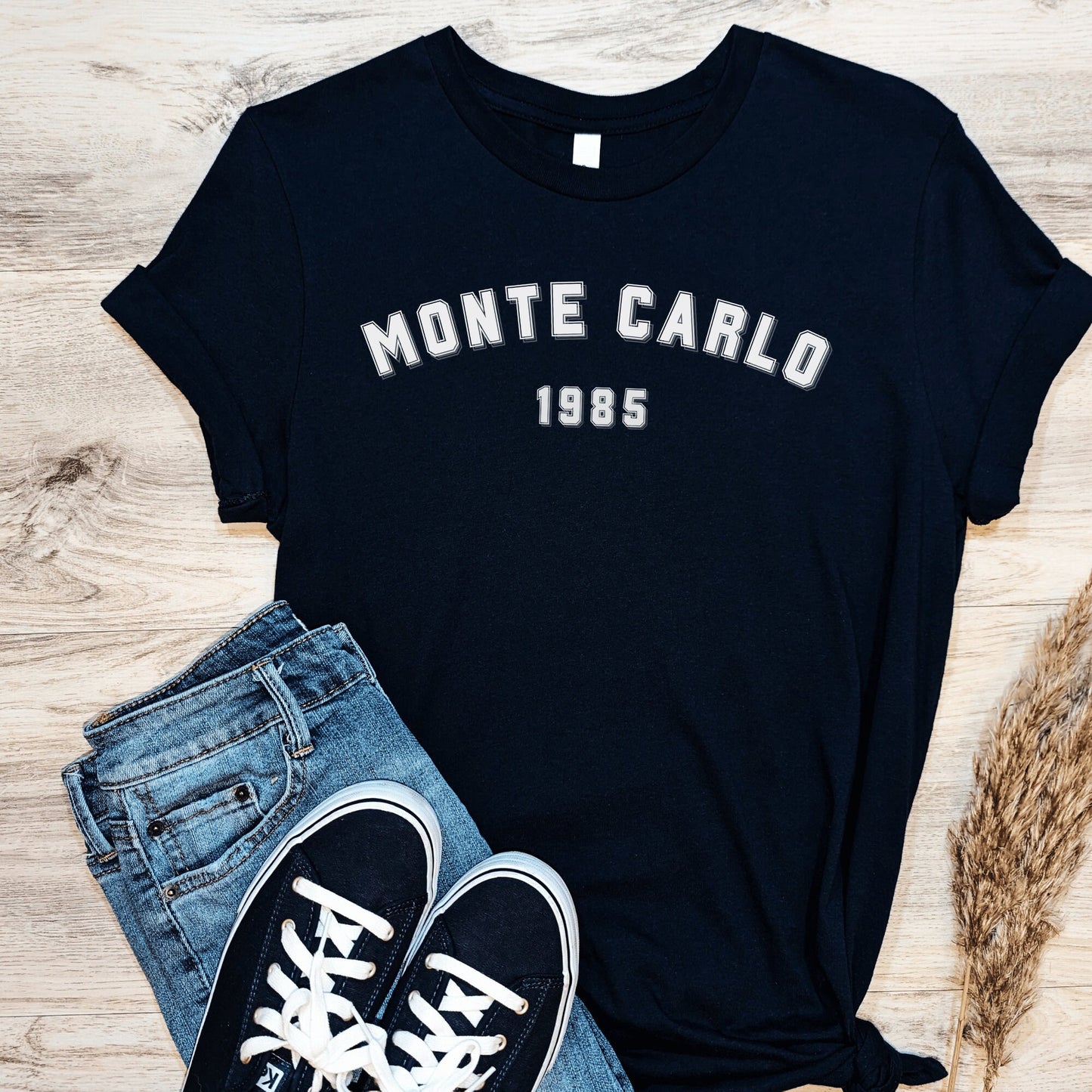 Comfort Colors Monte Carlo Shirt, Location College TShirt, Traveler Shirt, Monaco Gift, Monte Carlo Tee, Europe T Shirt 2023