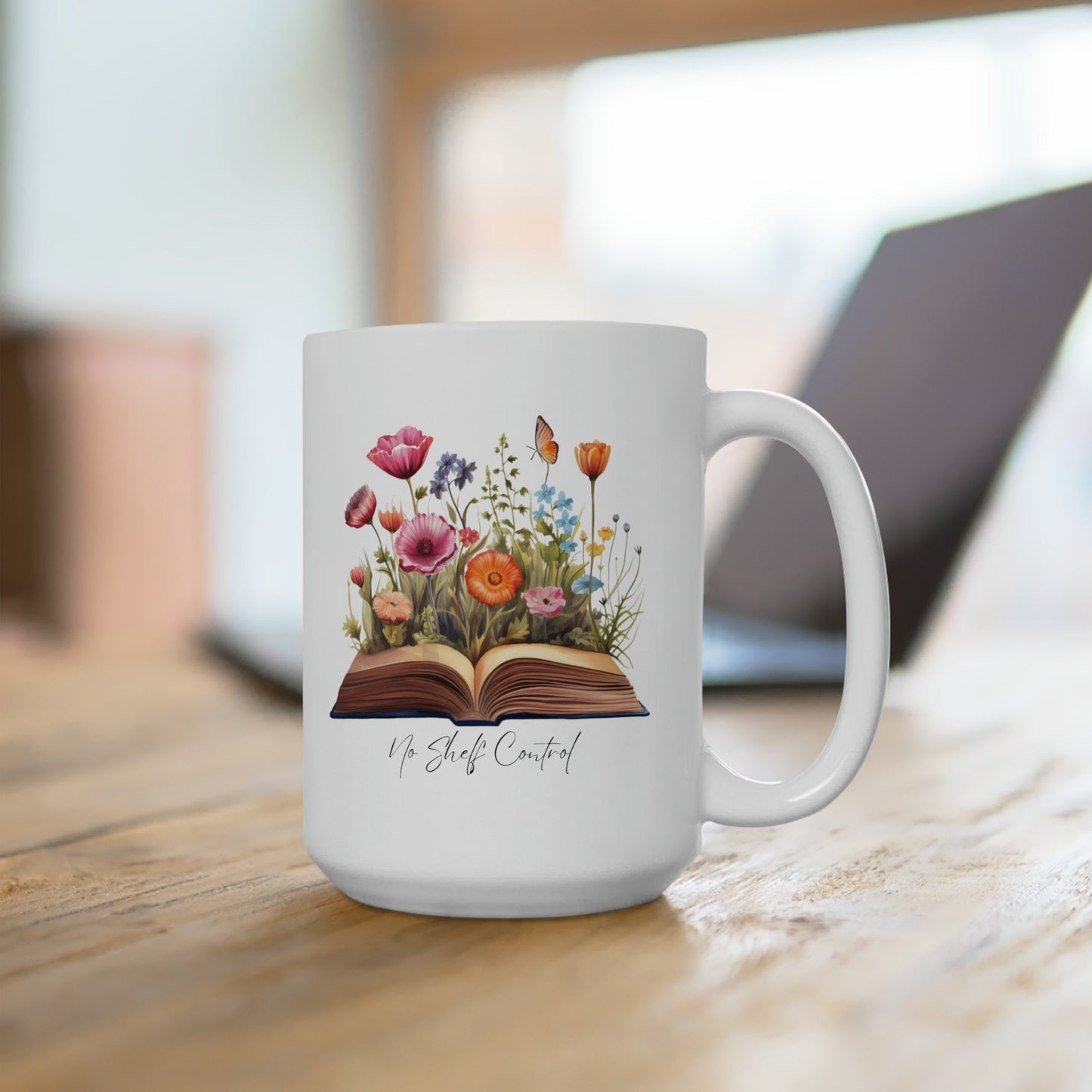 Book People Wildflower Mug Gift Book Person Aesthetics Lover Giftful Cup Bookish Mug Bookworm Gifts for Books Lovers Flowers Accessories