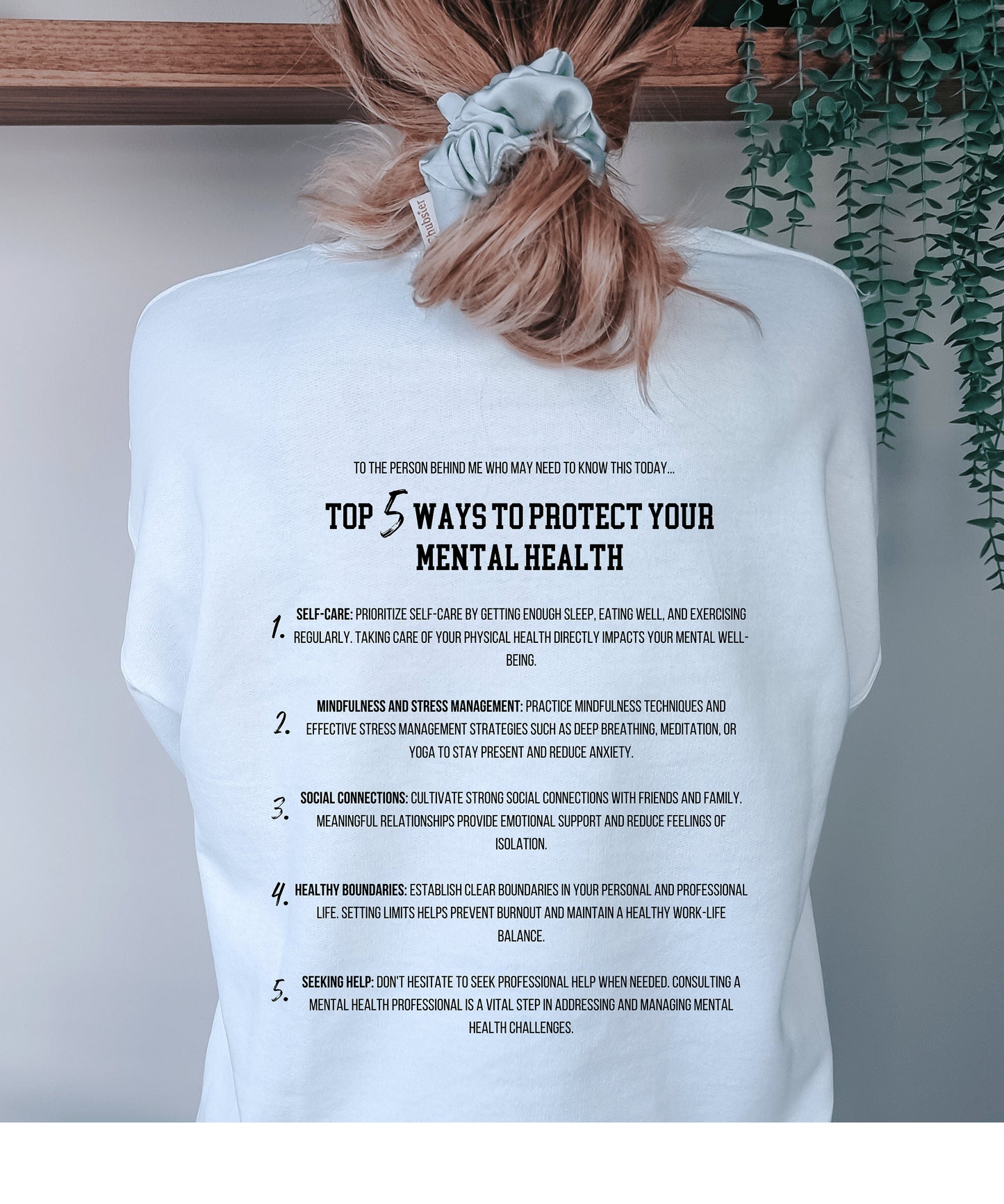 Self Love Mental Health Sweatshirt, Selfcare Sweatshirt, Tik Tok VSCO Sweatshirt Y2K Tiktoker Aesthetic Positive Sweatshirt Trendy Oversized