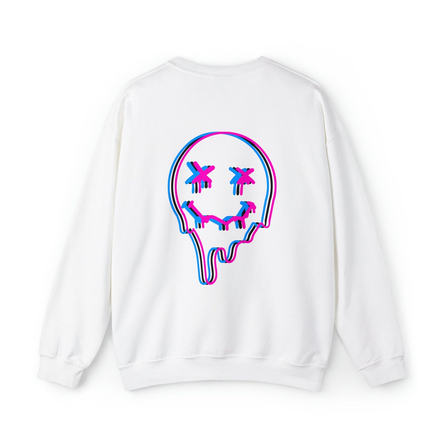 Smiley Faces Sweatshirt Crewneck, Trendy Aesthetics Sweatshirts, Retro Smiley Faces, Happy Smiley Faces, Oversized Tik Tok