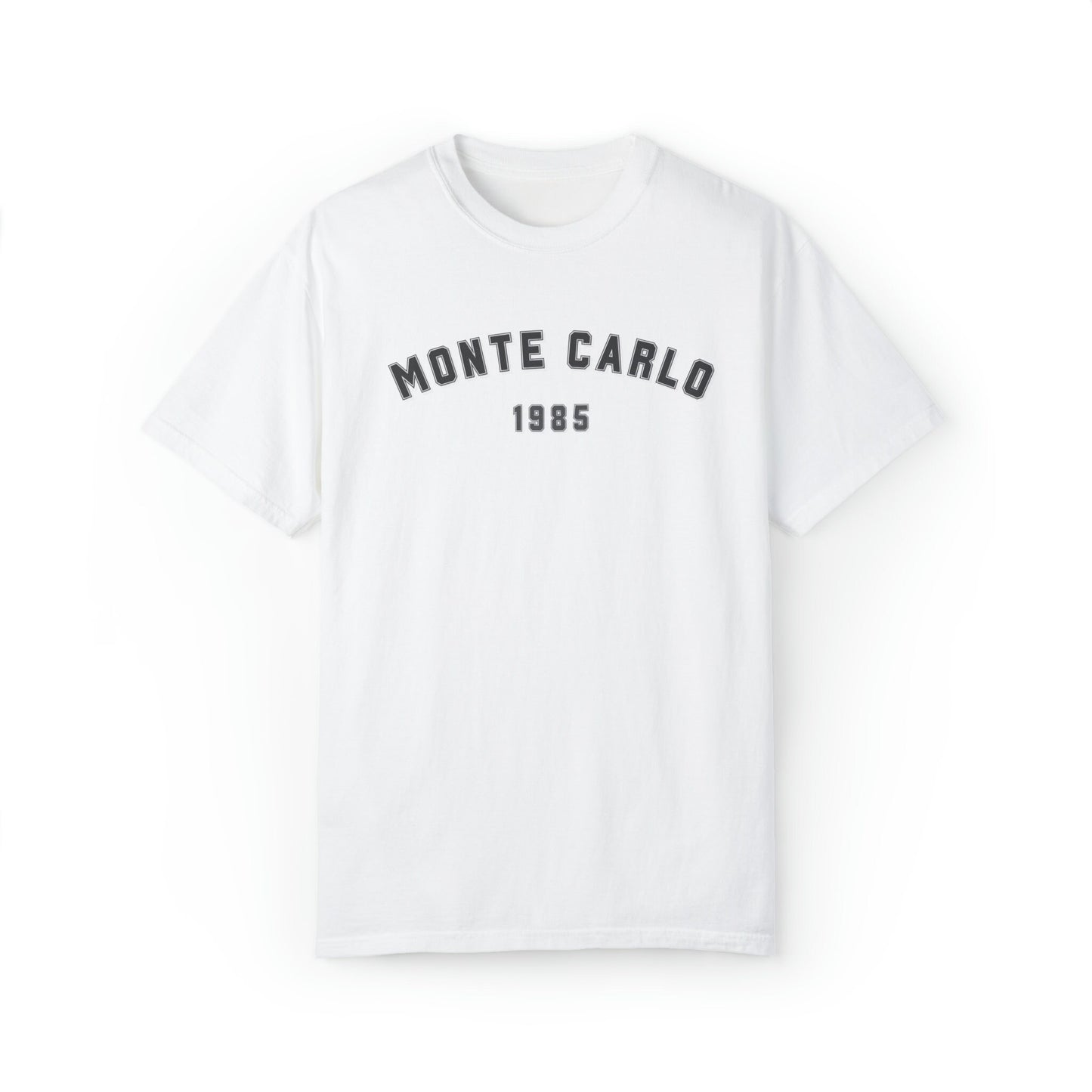 Comfort Colors Monte Carlo Shirt, Location College TShirt, Traveler Shirt, Monaco Gift, Monte Carlo Tee, Europe T Shirt 2023