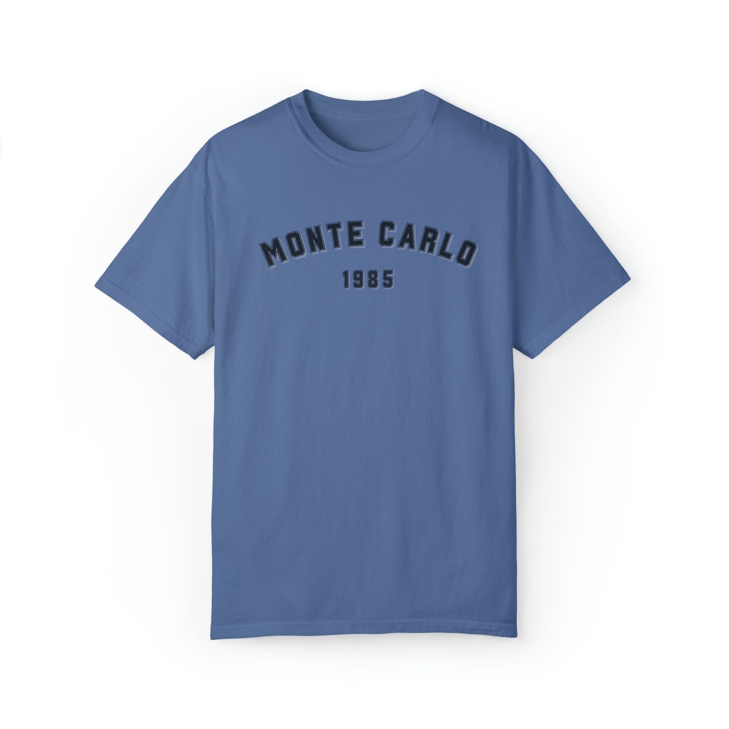 Comfort Colors Monte Carlo Shirt, Location College TShirt, Traveler Shirt, Monaco Gift, Monte Carlo Tee, Europe T Shirt 2023