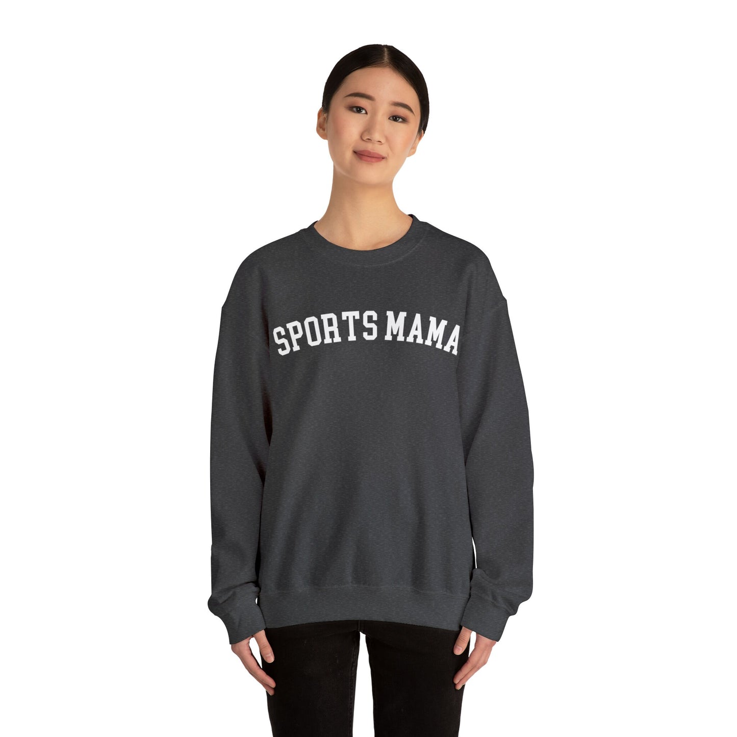 Sports Mom Sweatshirt Crewneck, Sports Mama Trendy Oversized Sweatshirt, Aesthetics Sweatshirt Tik Tok, Mom Sweater, Letters College Varsity