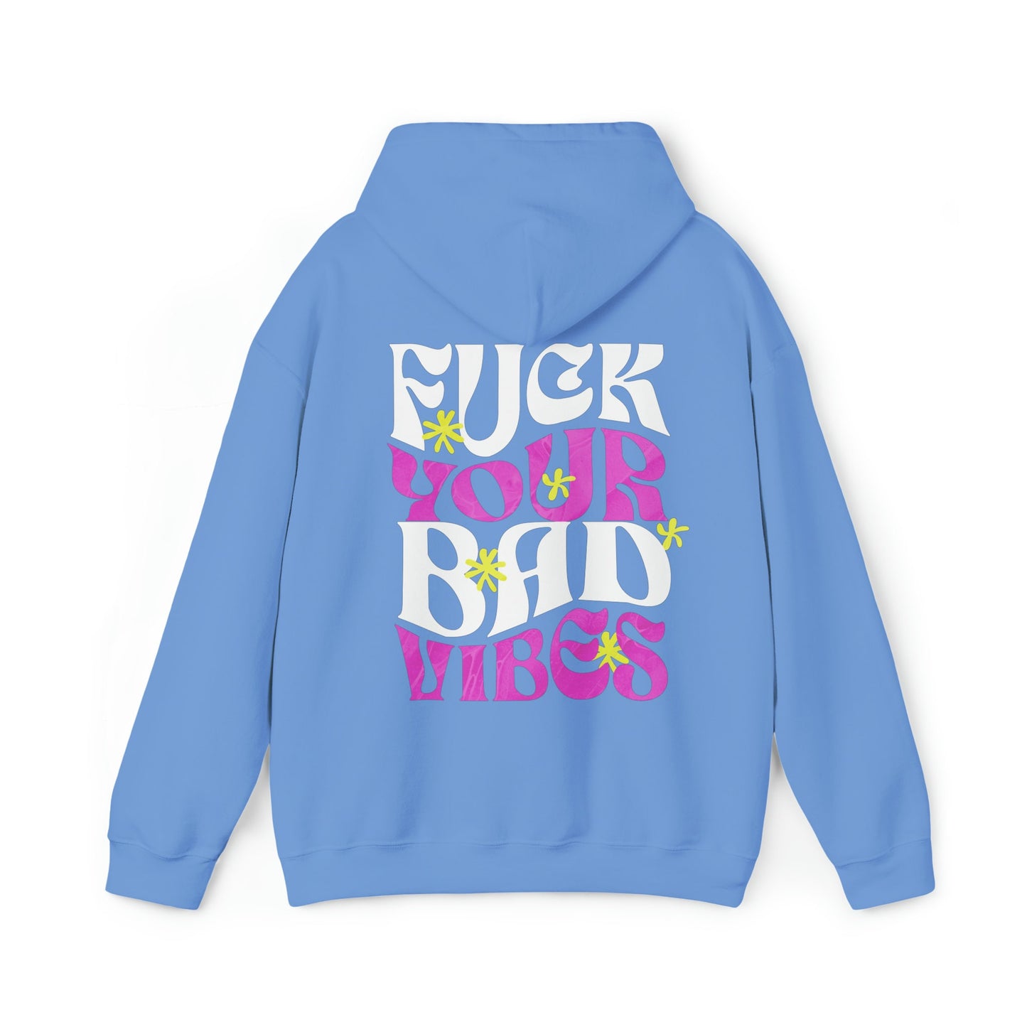 Oversized Retro Wavy Hoodie, VSCO Hoodie Aesthetics Fucking Fucks Sweatshirt, Bitch Be Gone Vibe Shirt, Trendy Sweatshirt, Tik Tok Bad Vibes