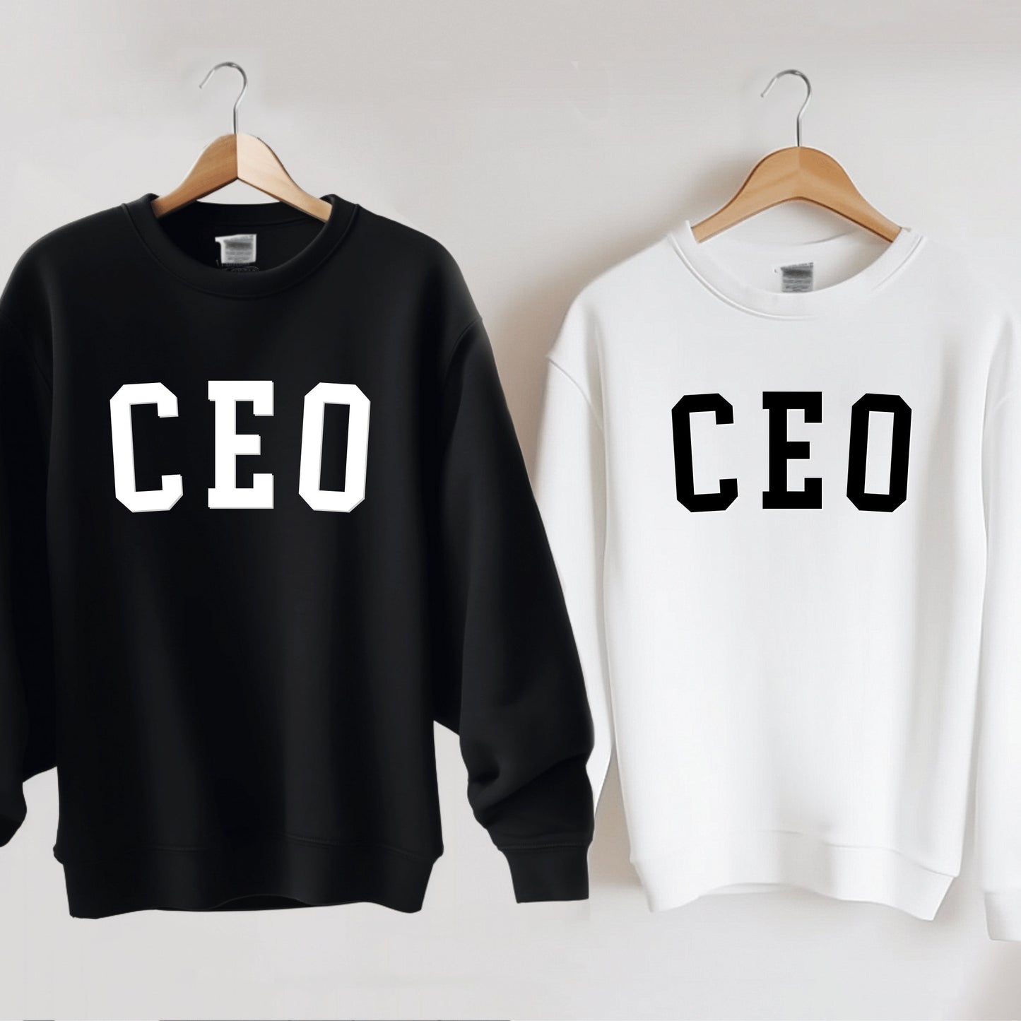 CEO Crewneck Sweatshirt, Gifted-Boss, Trendy Oversized Sweatshirt, Aesthetics Sweatshirt TikTok, Mom Sweater-Shirt, Letters College Varsity