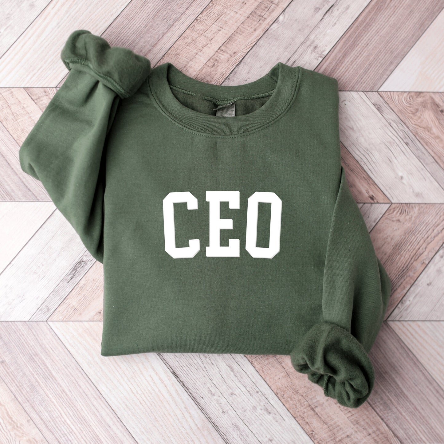 CEO Crewneck Sweatshirt, Gifted-Boss, Trendy Oversized Sweatshirt, Aesthetics Sweatshirt TikTok, Mom Sweater-Shirt, Letters College Varsity