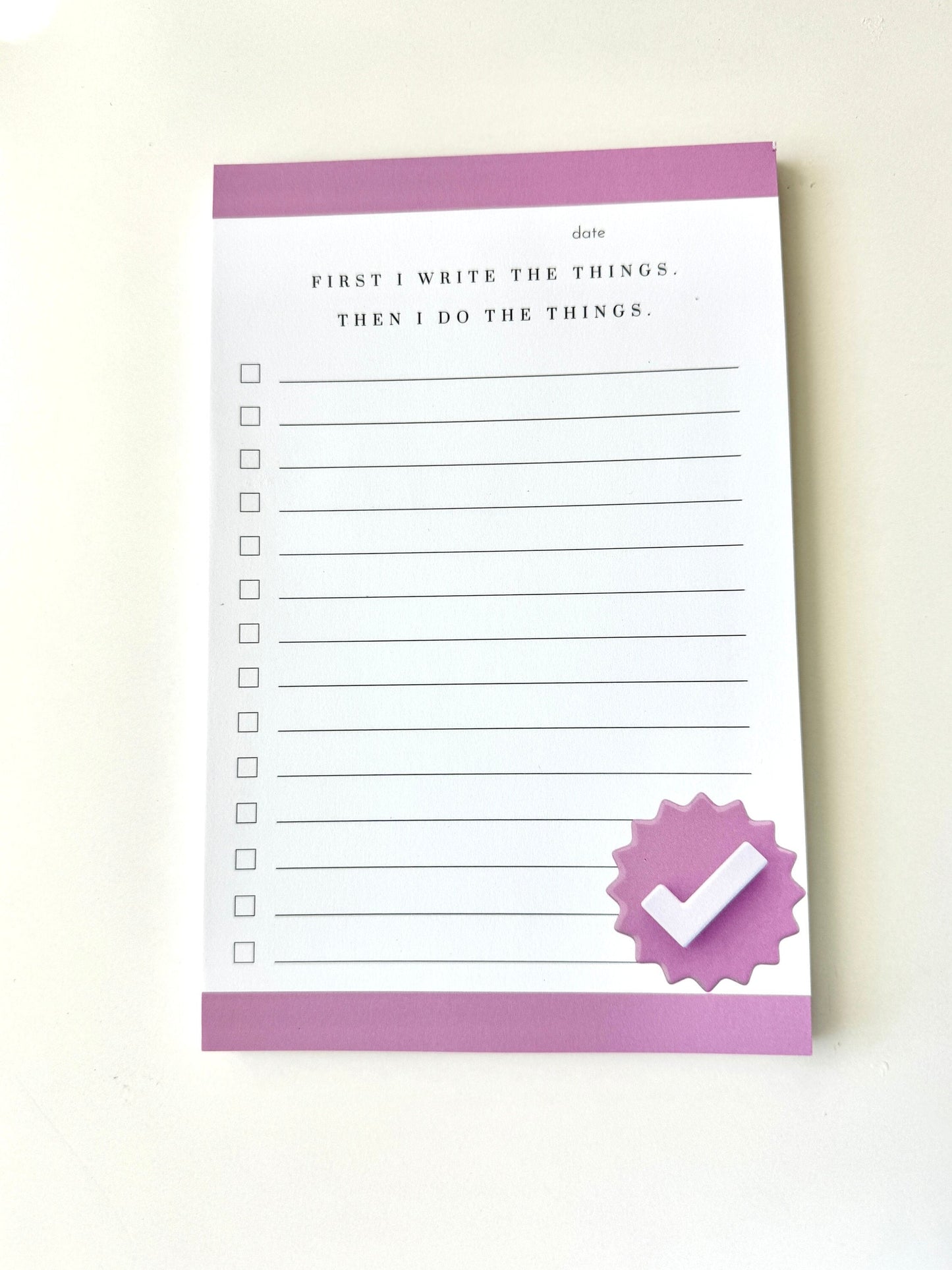 Social Media Tik Tok Gift Note Pads, Organized To-Do List Notepad, Funny Gift for Her, Fun Mom Gift, Custom Notepad For Mom, Gift for Friend